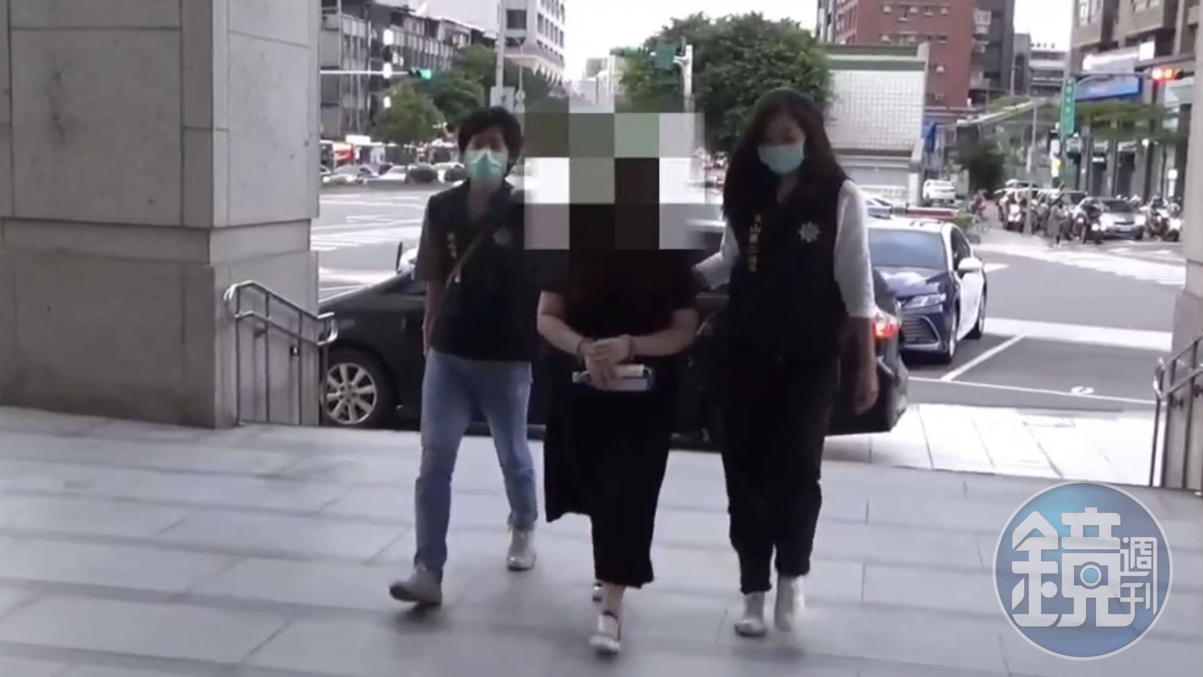 被害人的曹姓女友訊後被依竊盜罪送辦。(翻攝畫面)