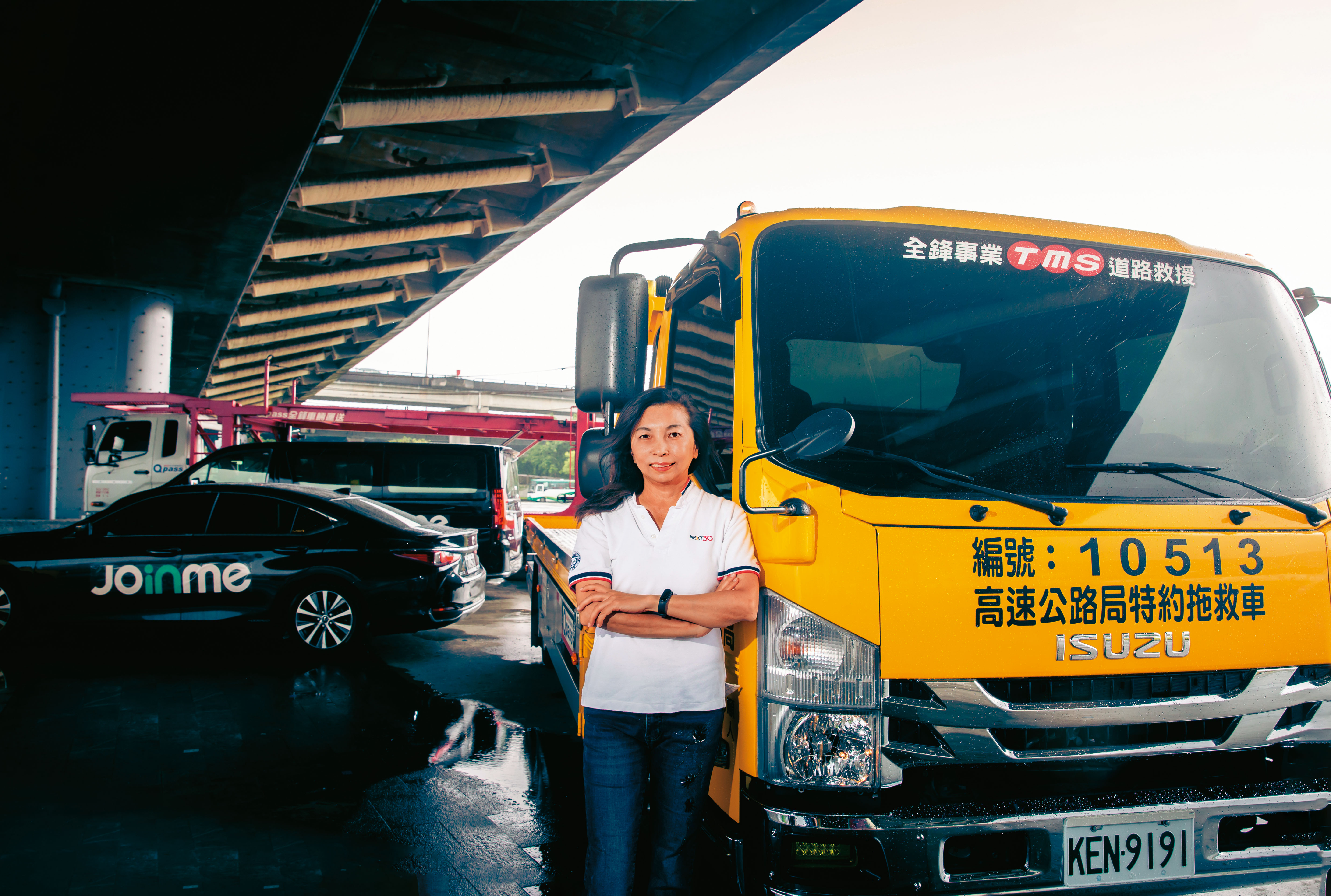 全鋒總經理于蓓蒂是車業斜槓女王，除了龍頭地位的道路救援外，還有13個事業群，2022年營業額已破60億元。