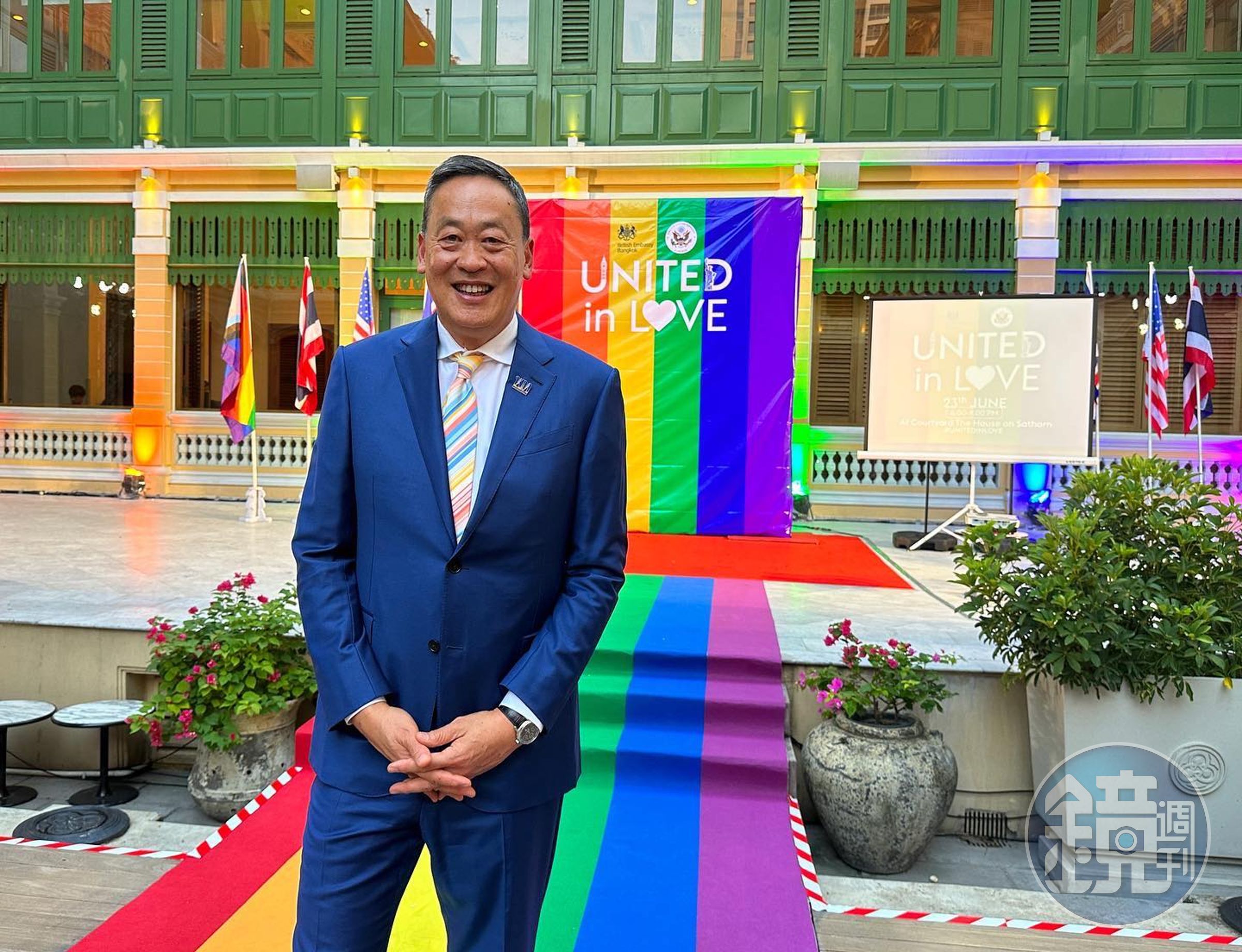 由為泰黨推派的地產大亨賽塔今確定當選泰國下一任總理。（翻攝自เศรษฐา ทวีสิน - Srettha Thavisin臉書）
