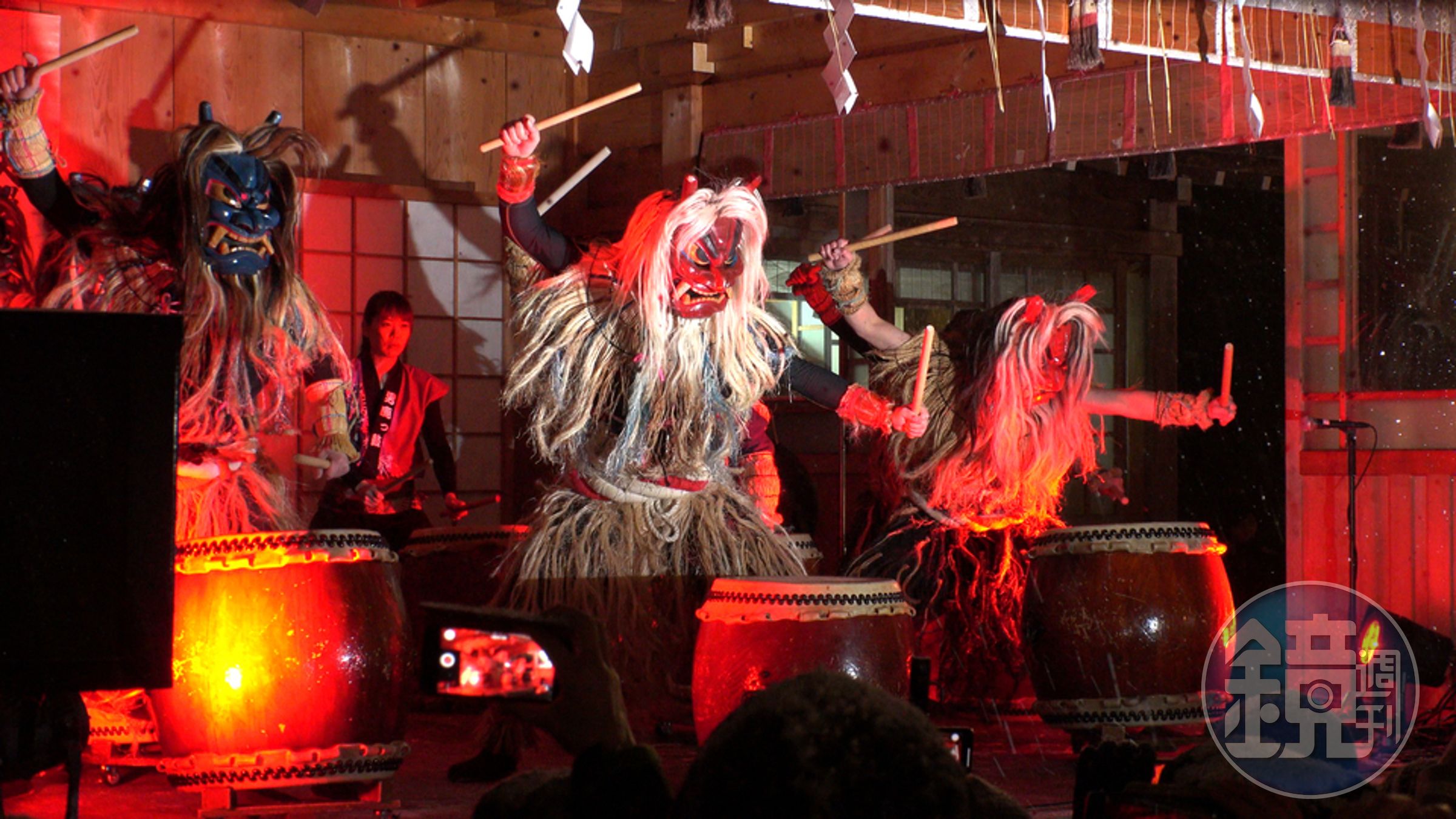 生剝鬼柴燈祭則為秋田知名的特色祭典。（燦星旅遊提供）