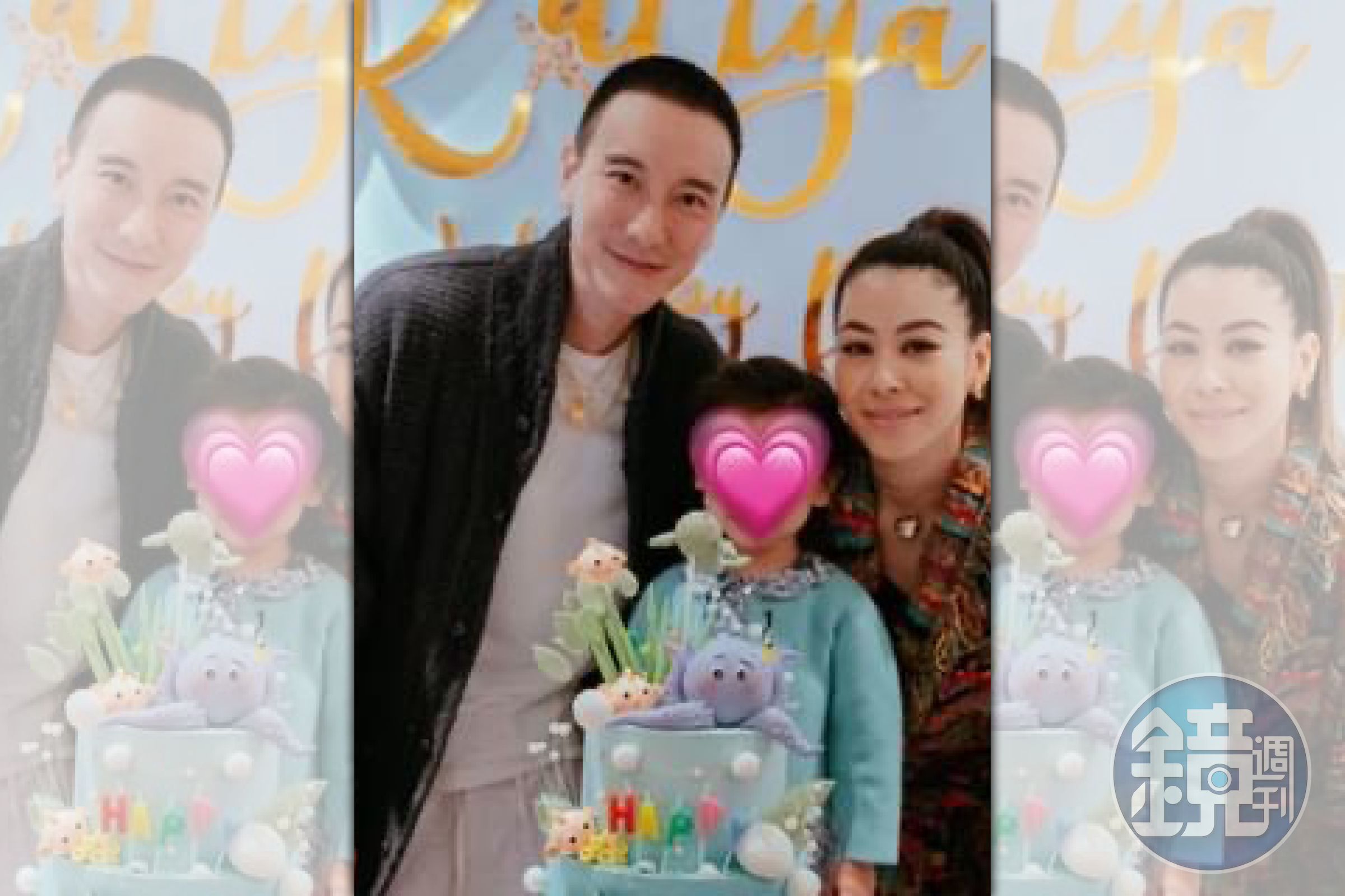 王陽明和蔡詩芸昔日放閃無極限,兩人重要節日經常一起度過。(翻攝自王陽明臉書)