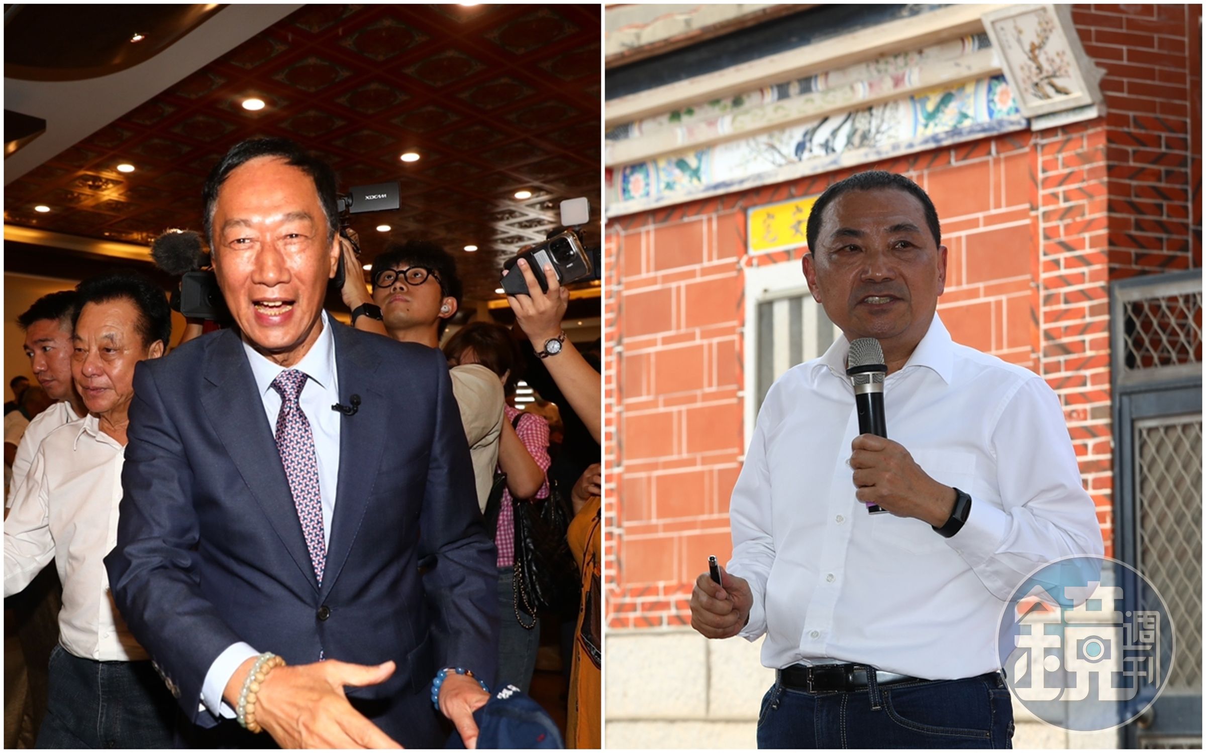 郭台銘與侯友宜今天都走訪金門,2人不約而同提出對金門的相關政策。