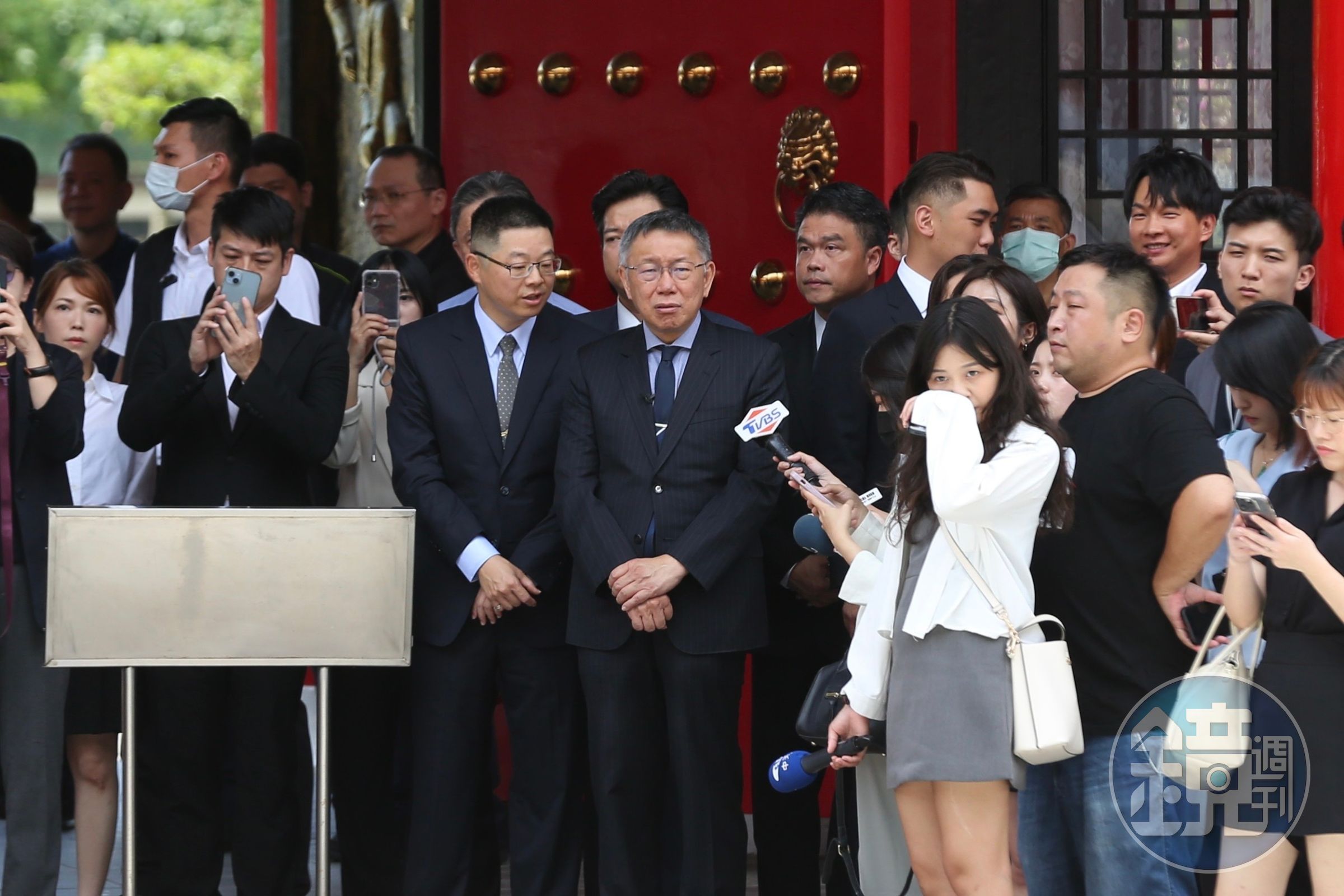 柯文哲說不想讓紀念國軍英雄的活動與選舉扯上關係，所以不想去金門「攪和」。
