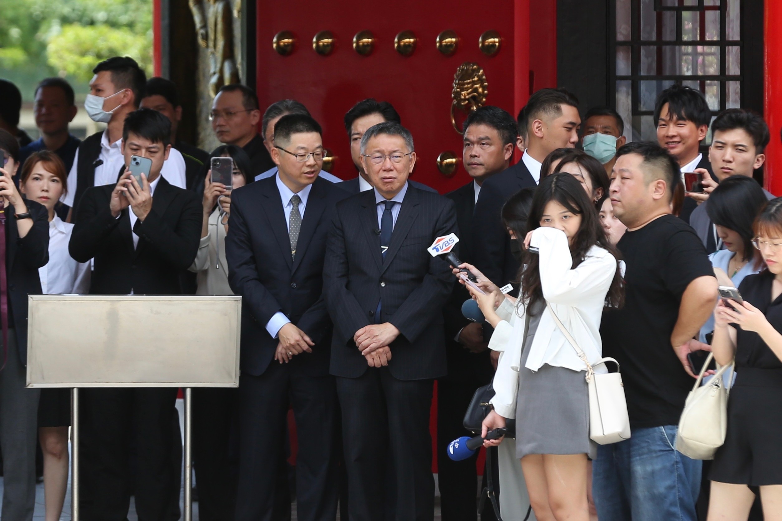 柯文哲說不想讓紀念國軍英雄的活動與選舉扯上關係,所以不想去金門「攪和」。