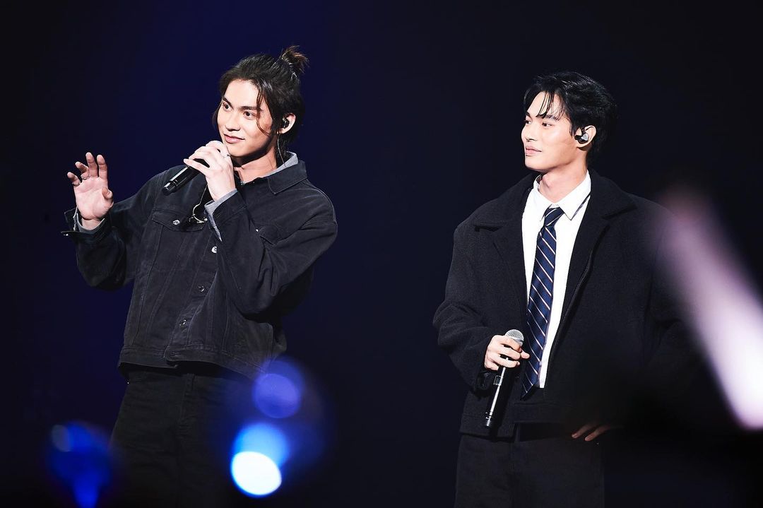 Bright（左）和Win即將來台舉辦雙人演唱會。（翻攝自Win Instagram）