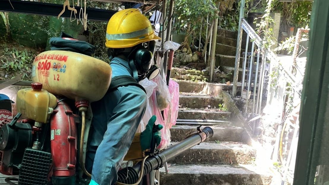 台北市出現第2起本土登革熱案例,目前尚未釐清感染源。(台北市衛生局提供)