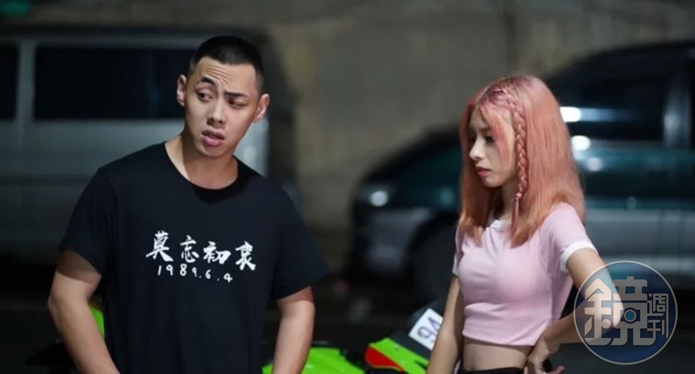 歌手「2000twothousandxx」創作歌曲並擔任男主角。((翻攝自Instagram 2000twothousandxx)