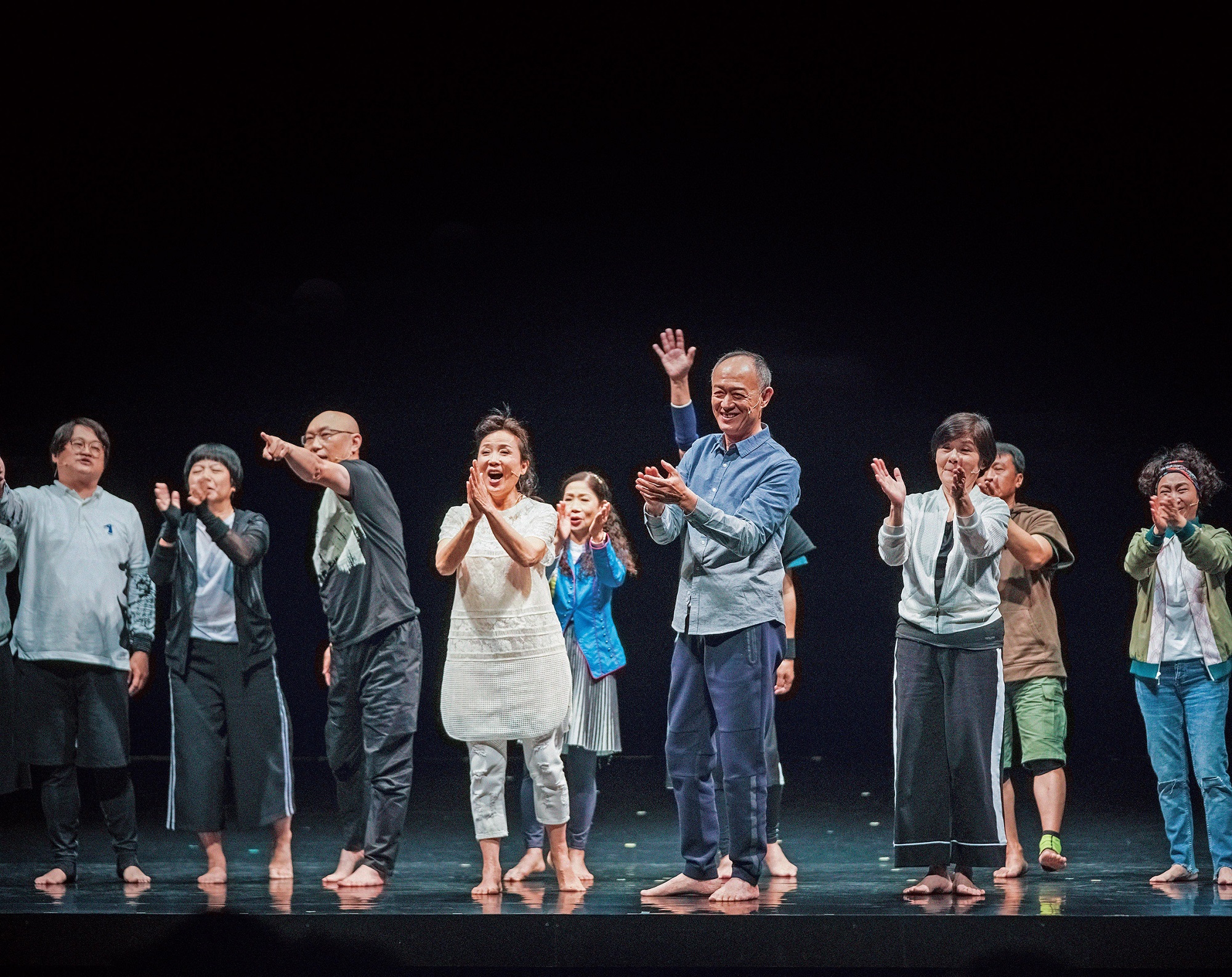 《蘭陵40—演員實驗教室》記錄蘭陵劇坊40週年特別演出及排練花絮,將在9月8日上映。(牽猴子提供)