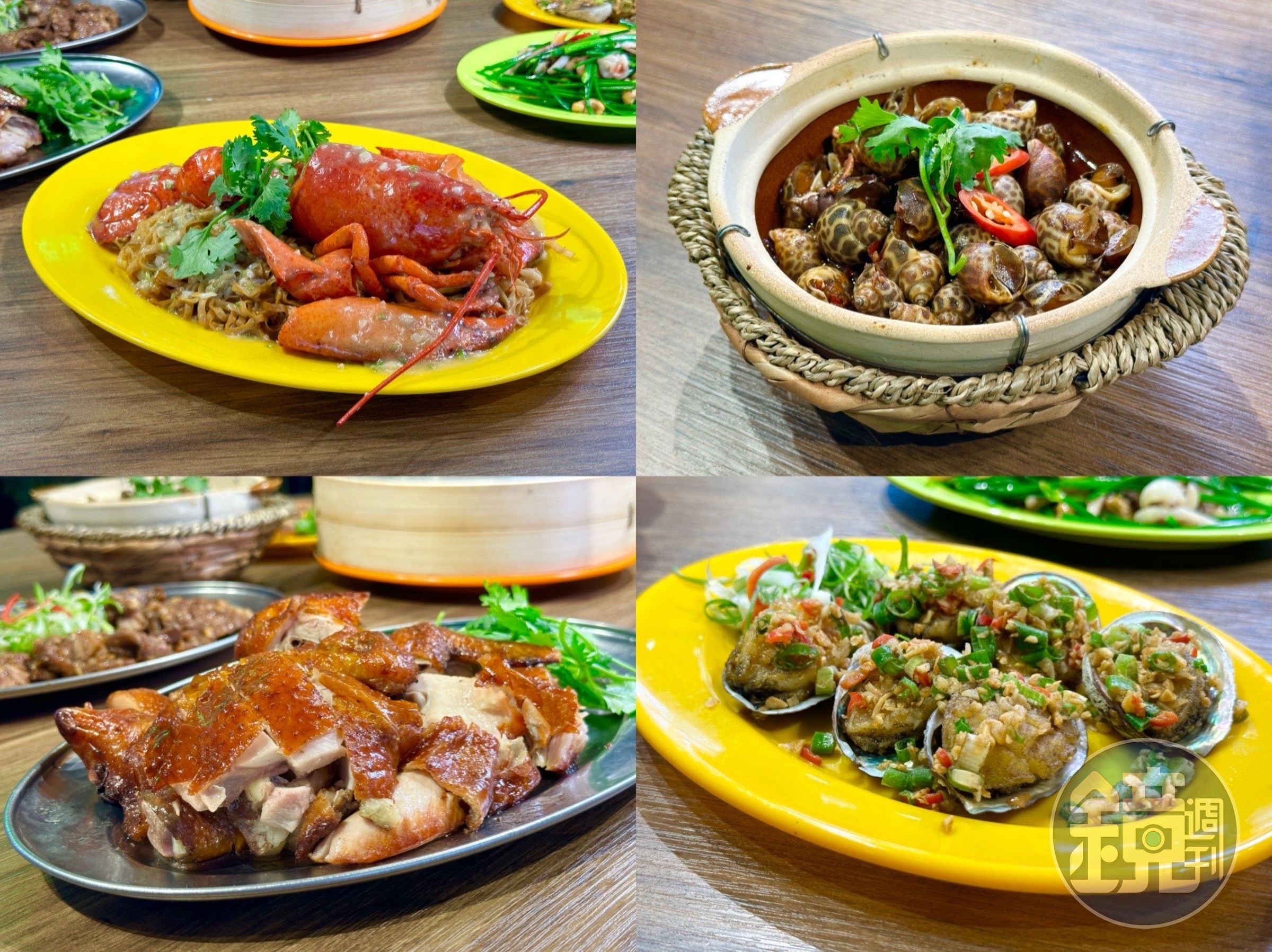 「茗香園飯店」是「茗香園冰室」的2.0版，菜色從茶餐廳點心，變成熱鬧的大排檔料理。