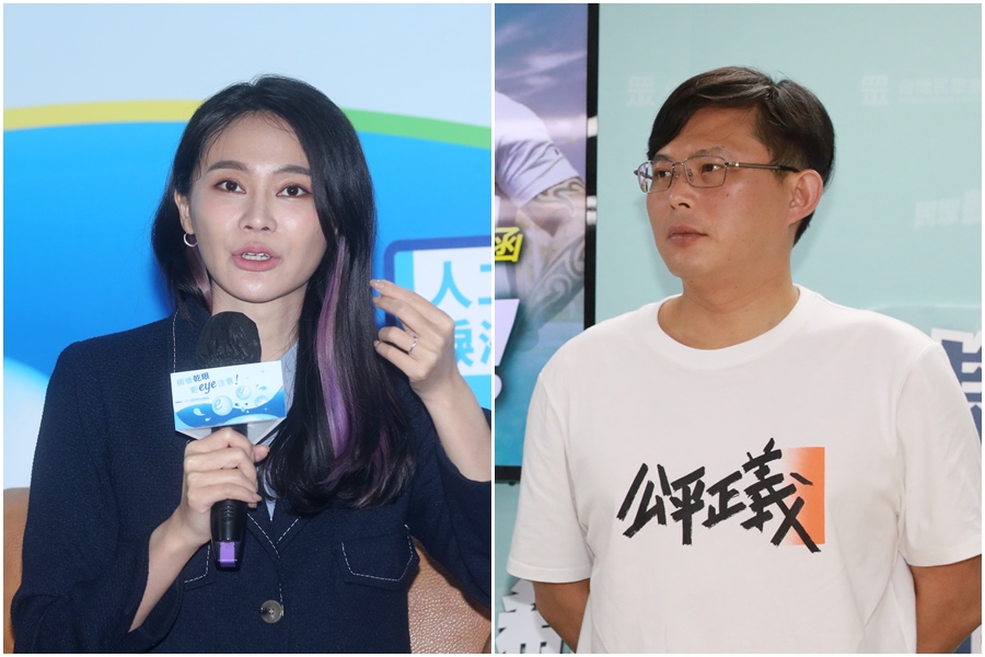 賴品妤（左圖）痛斥某媒體記者是騷擾慣犯，讓媒體人陳嘉宏想到11年前的黃國昌（右圖）。（合成圖，本刊資料照）