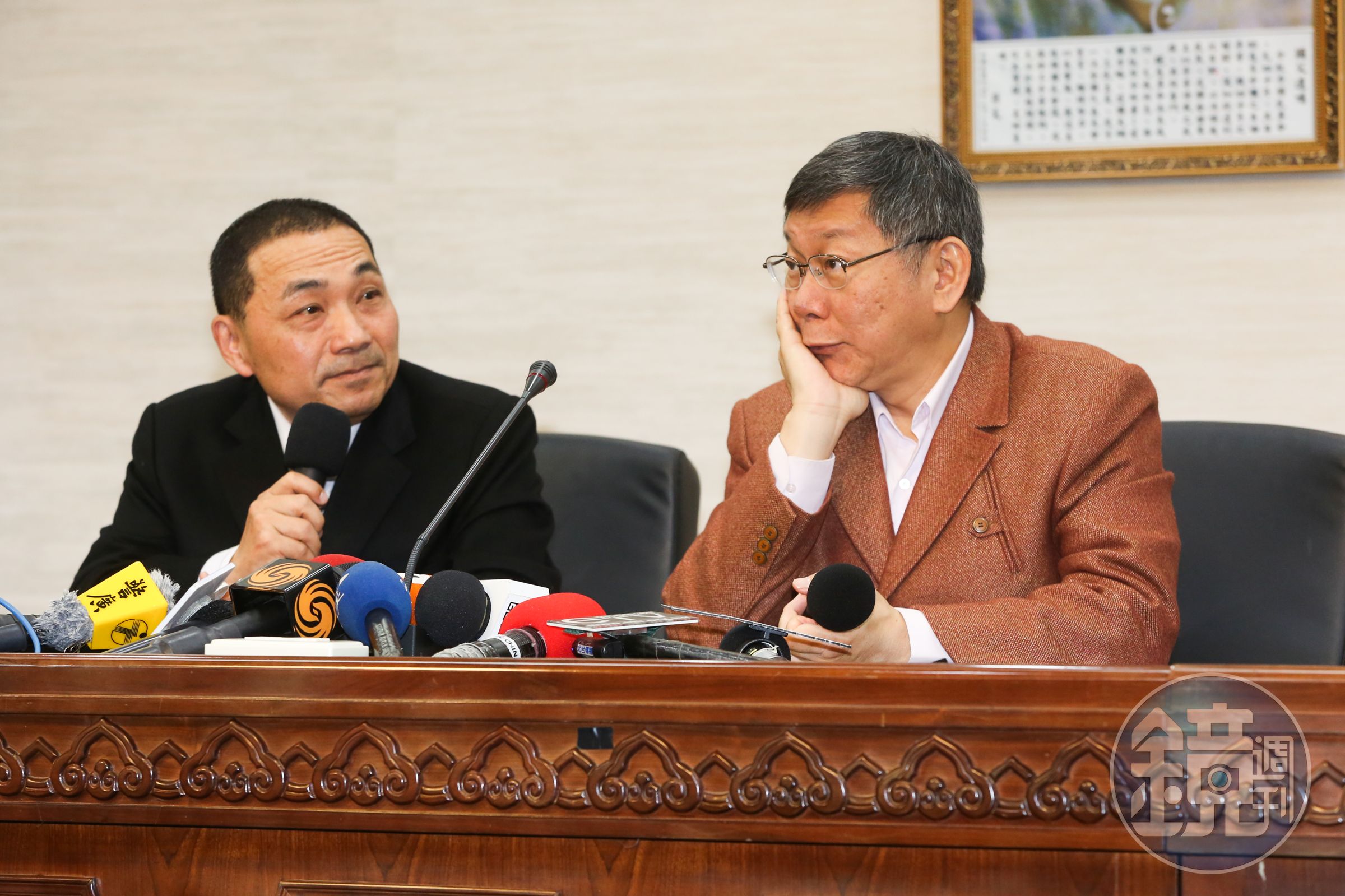 未來是否可能會有「藍白」整合的狀況，柯文哲今回應表示「什麼事都有可能」。（本刊資料照）