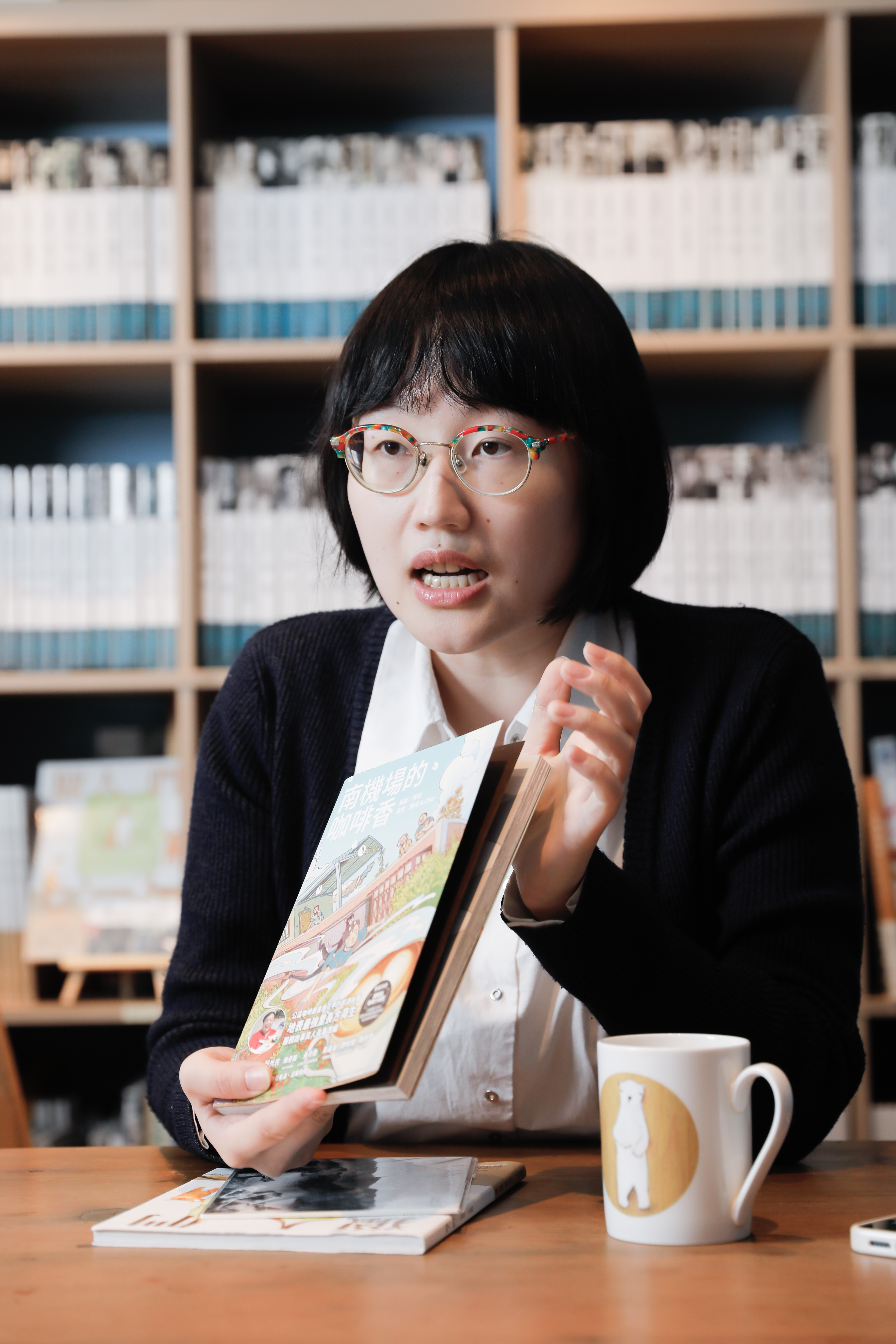 目宿媒體漫畫部總編輯李佩芝。