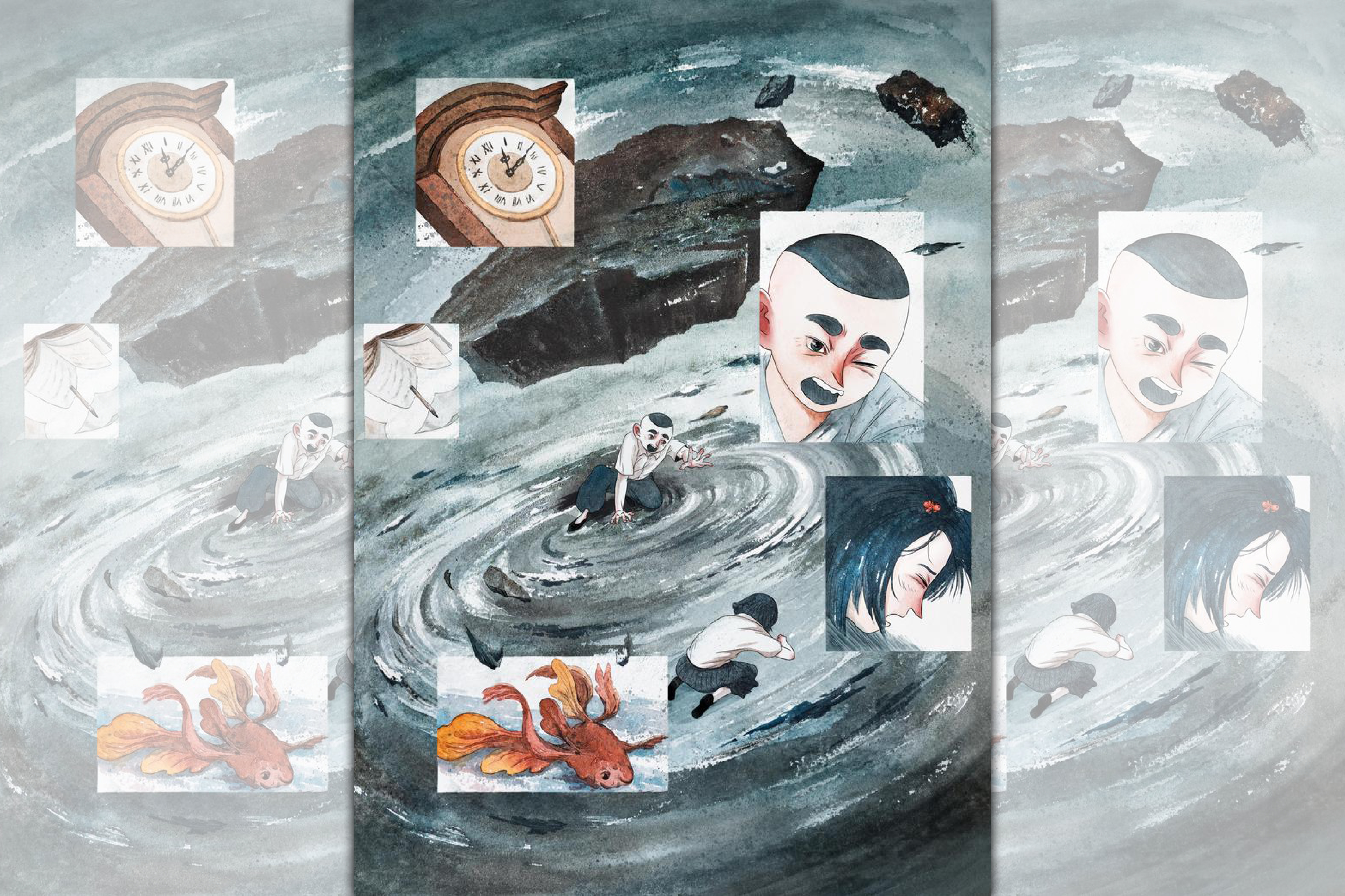 《OKEN：詩的端倪》改編自楊牧自傳散文集《山風海雨》。（目宿媒體提供）