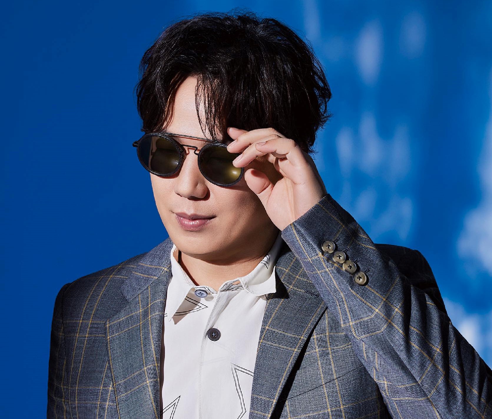 台語金曲歌王蕭煌奇近日接下新的代言,大玩地獄哏逗樂網友。(翻攝自蕭煌奇臉書)