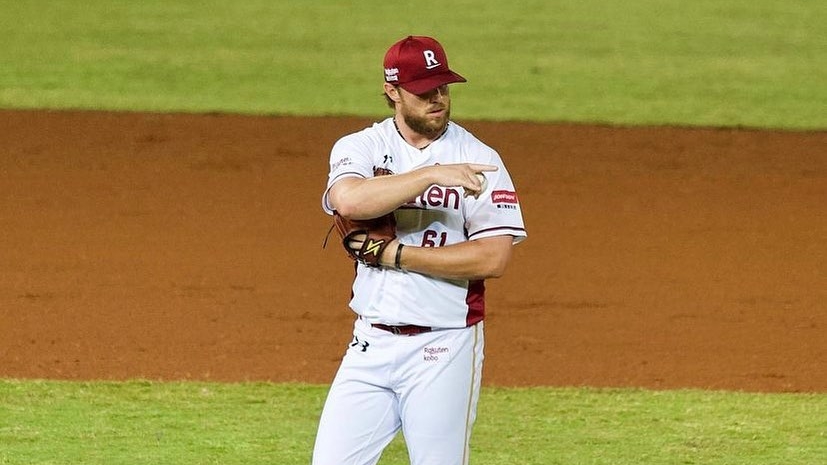 樂天洋投豪勁昨日遭統一獅敲再見安，吞下本季第3敗。（翻攝自豪勁IG）