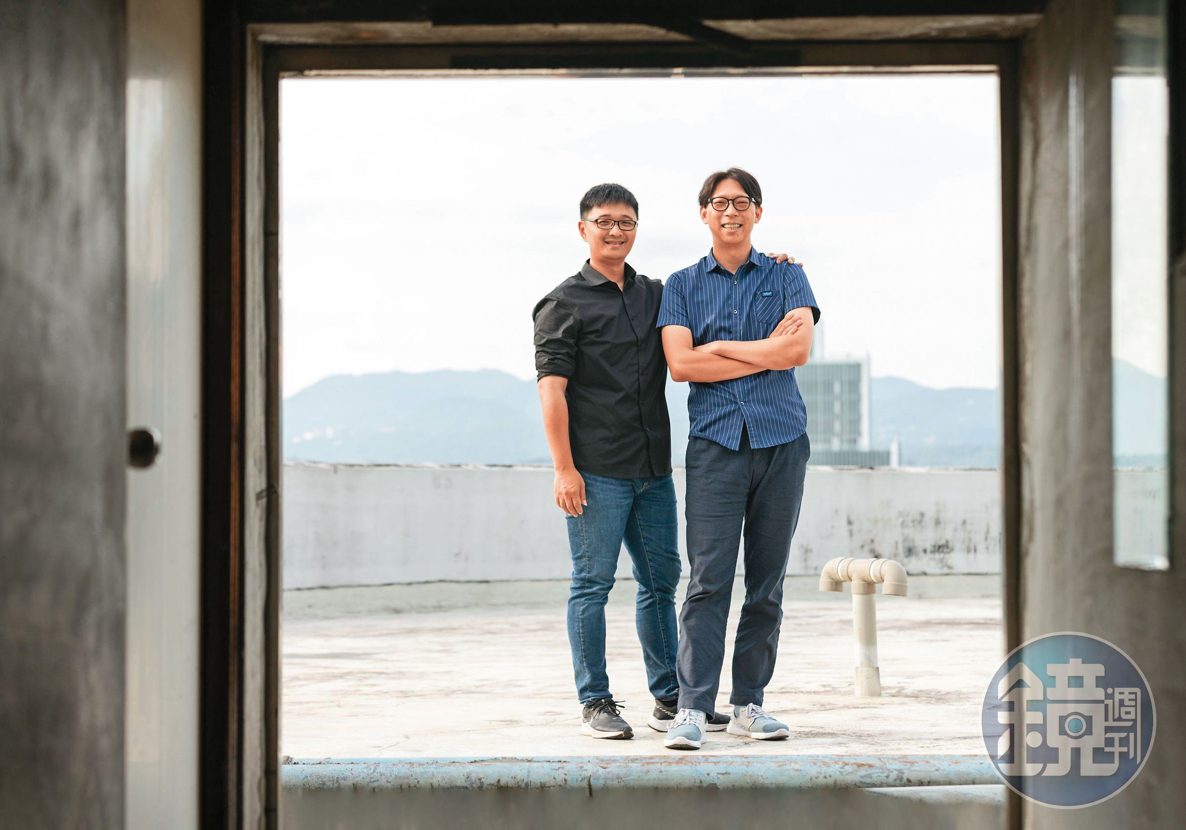 漢創國際音樂與浮光遊戲合作逾6年，陸續推出2款音樂手遊。左為漢創國際音樂製作人廖克紹，右為浮光遊戲製作人陳彥文。