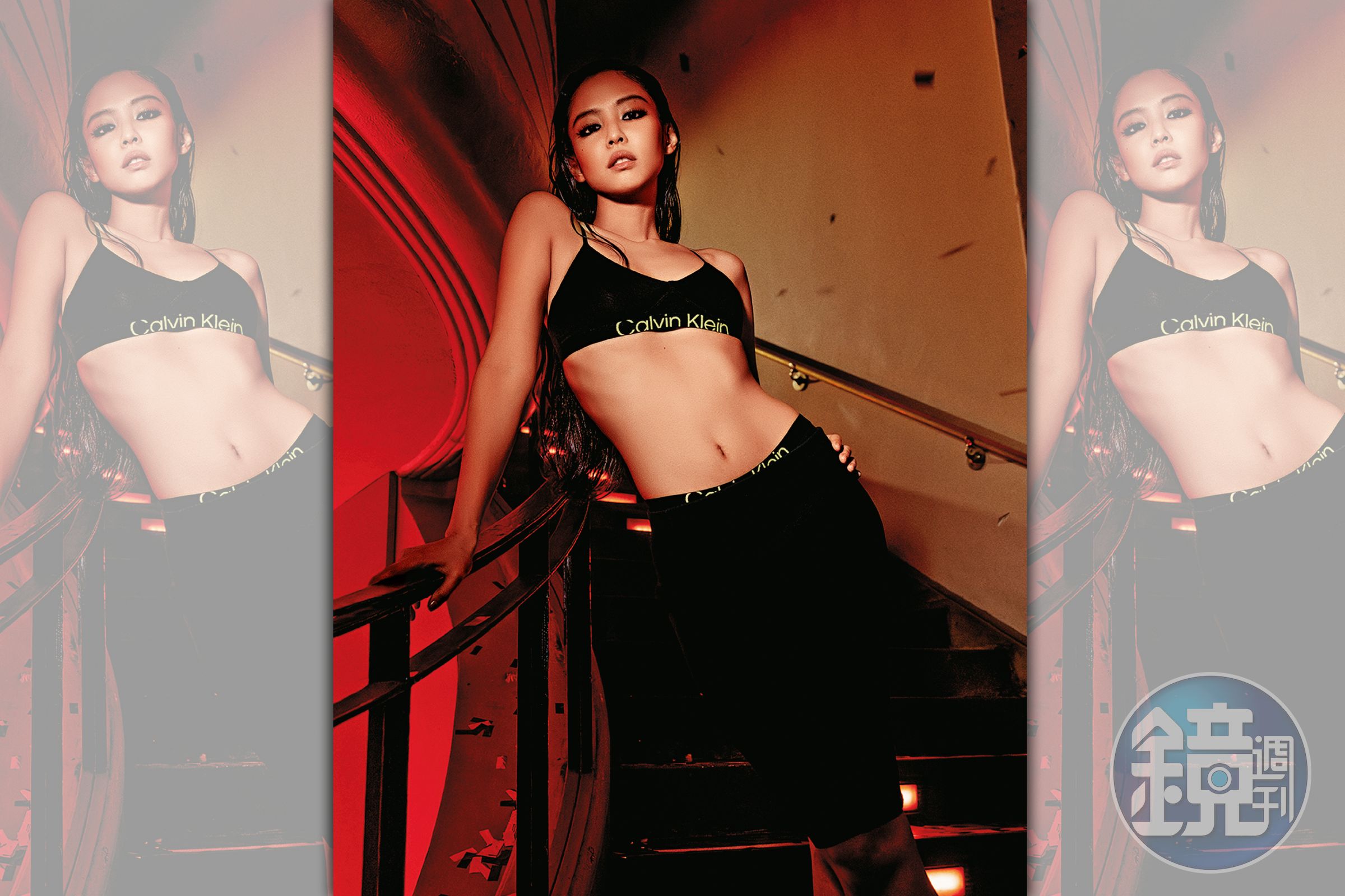 Jennie金珍妮是2023年的全球代言人，健康與性感只在一線之間。