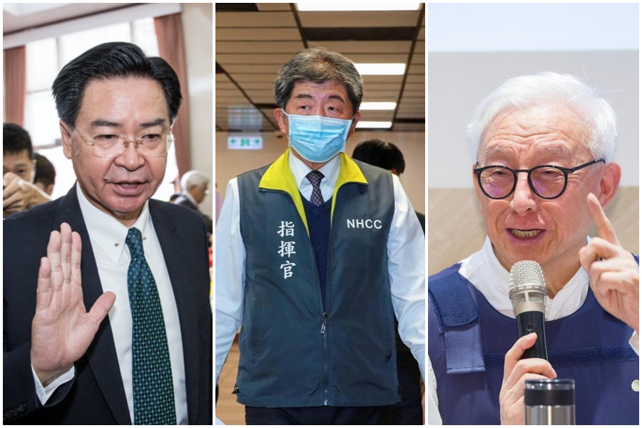 不只賴品妤，曹興誠（右）、吳釗燮（左）、陳時中（中）都被同名記者惹怒過。（本刊資料照）