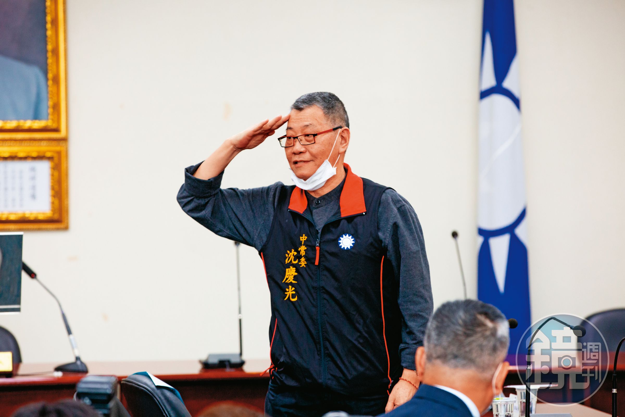 身兼國民黨中常委的中工董事長特助沈慶光涉行賄張大偉，一審遭重判4年，全案上訴中。