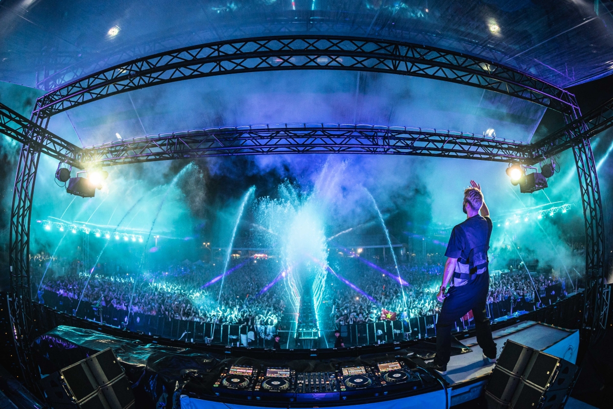 R3HAB在S2O Taiwan帶來一連串派對金曲，HIGH翻全場。（S2O Taiwan提供）