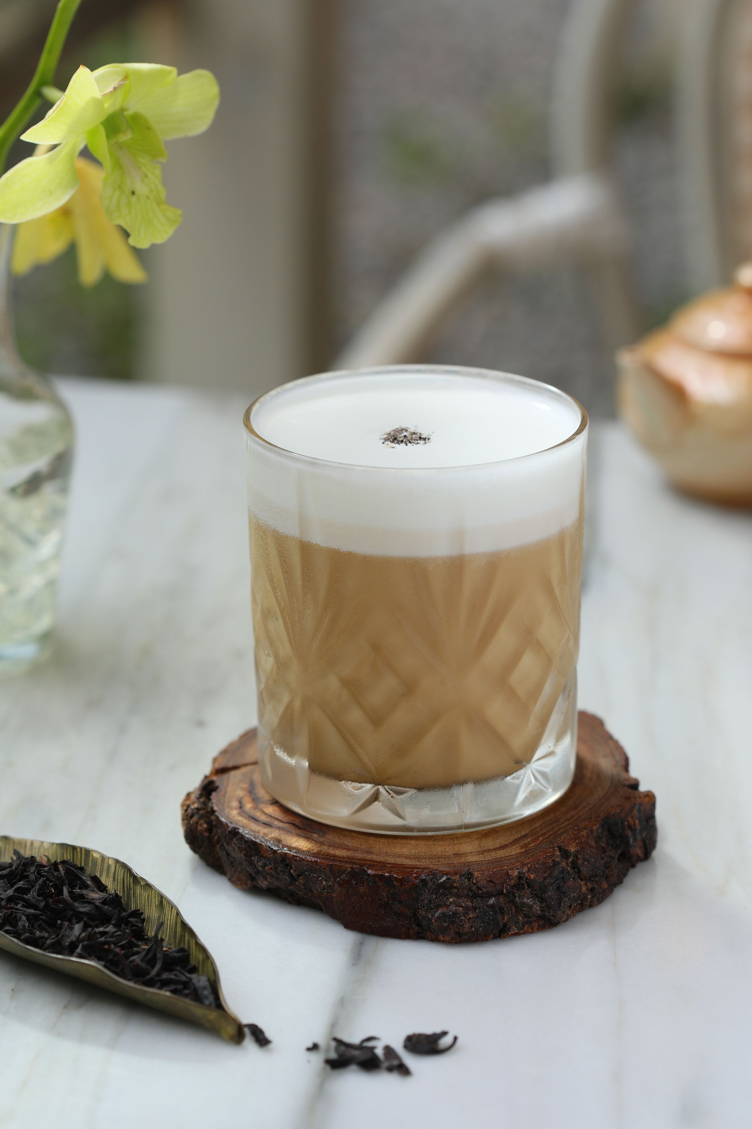 「蜜香茶奶」完美平衡茶香與奶香,既濃醇,茶感又鮮明。(160元/杯)