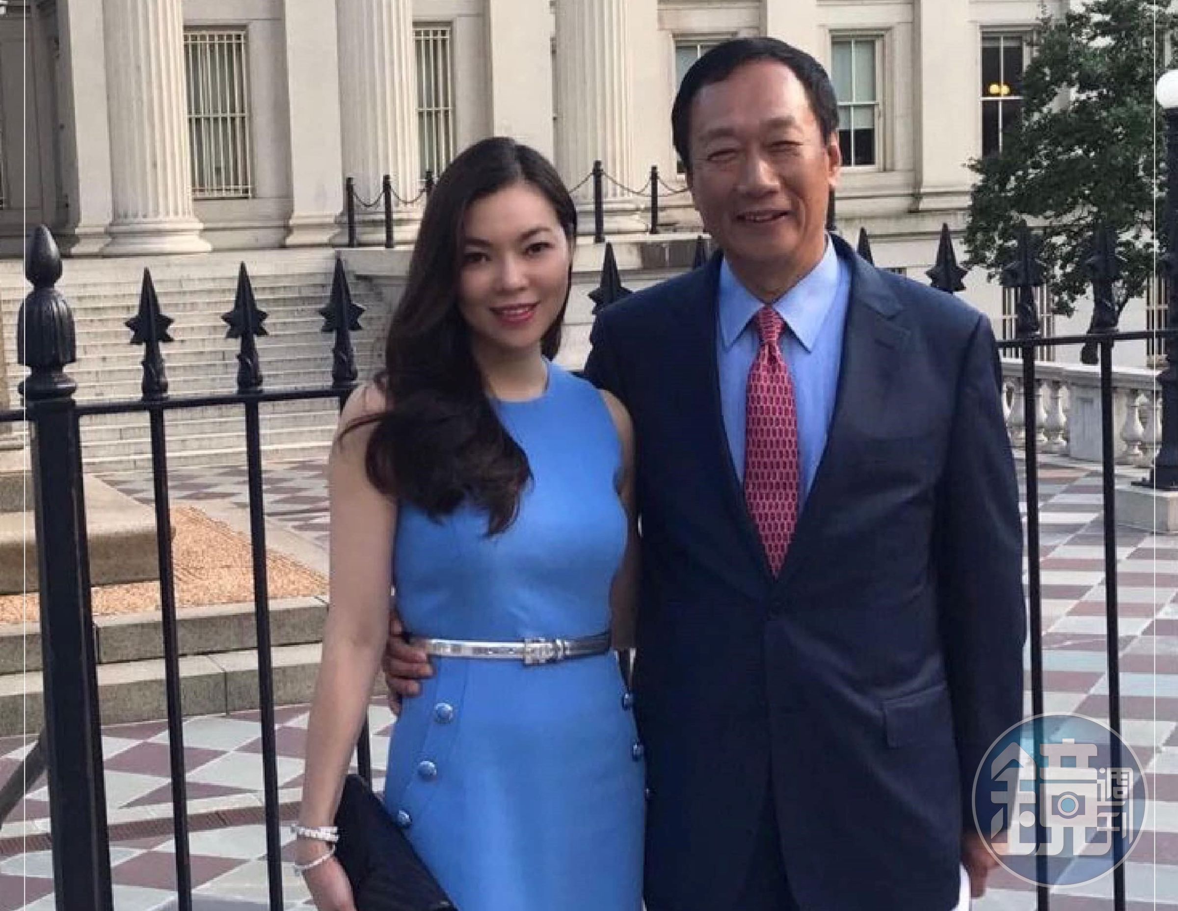 郭台銘與繼妻曾馨瑩結婚15年。(翻攝郭台銘臉書)