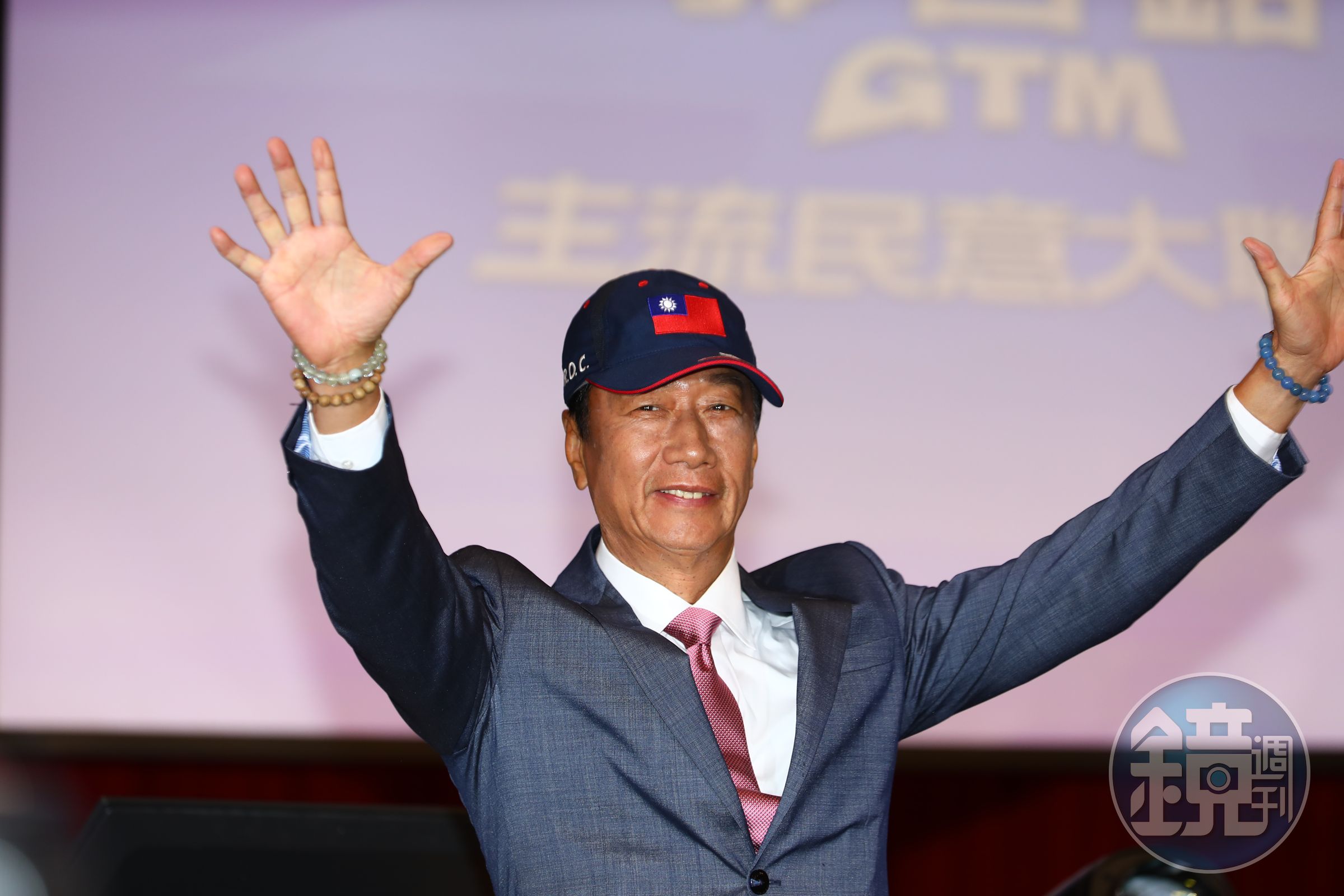 鴻海創辦人郭台銘今正式宣布投入2024年總統大選。