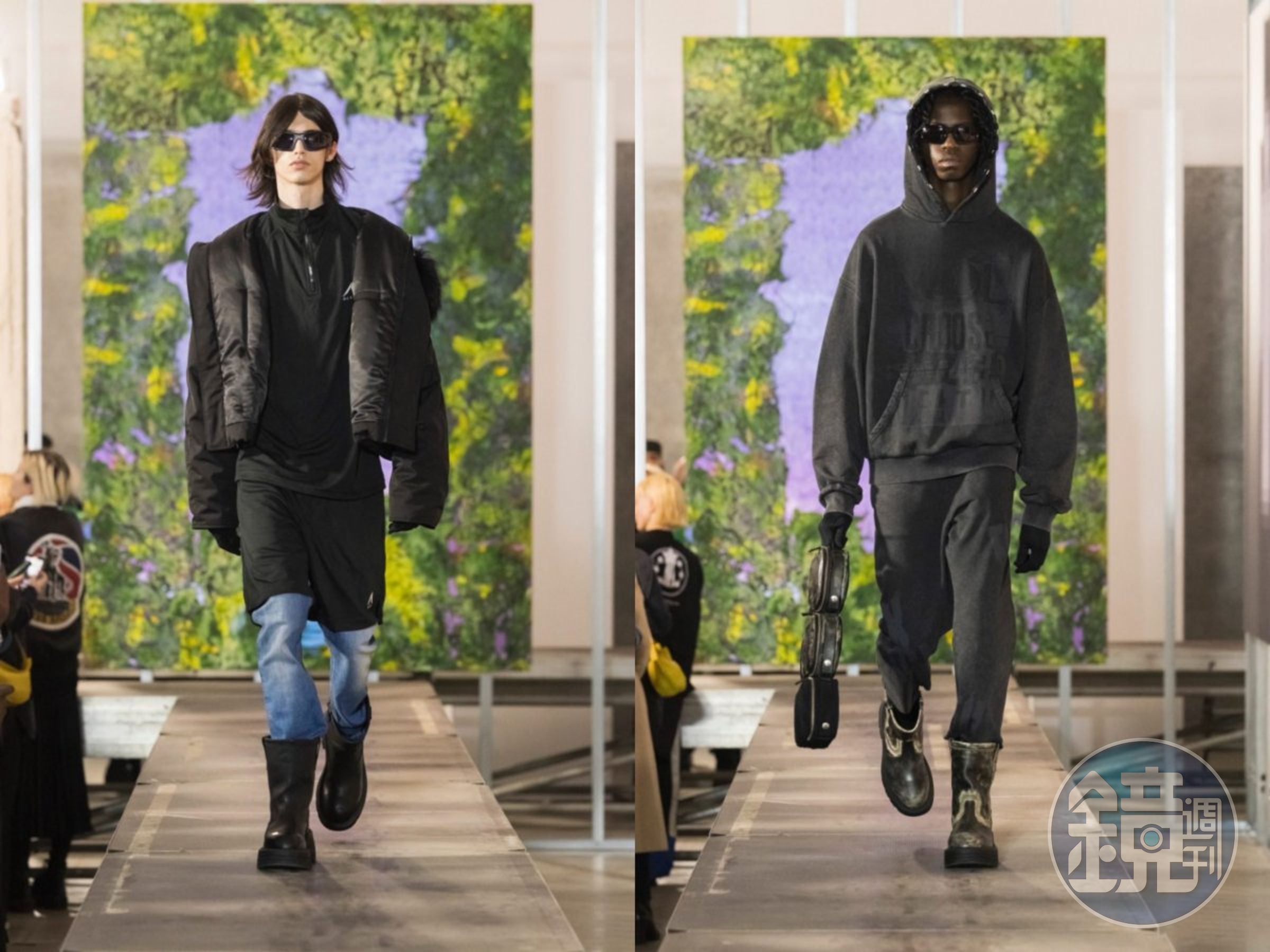 法國時尚潮牌1017 ALYX 9SM的2023年秋冬服裝設計作品。