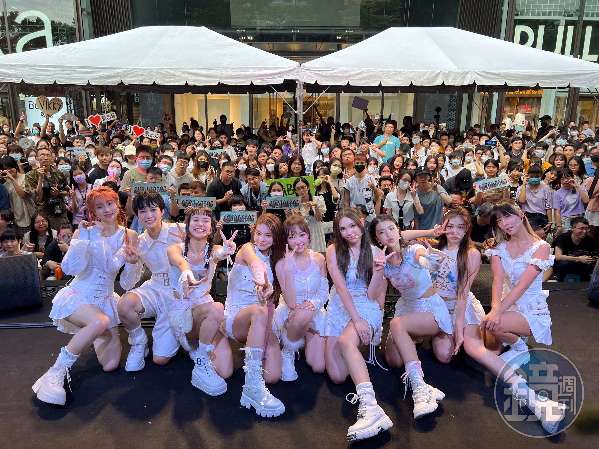 少女組合「薄荷水晶(babyMINT)」在選秀節目《未來少女》上演出大獲好評。(華研國際提供)