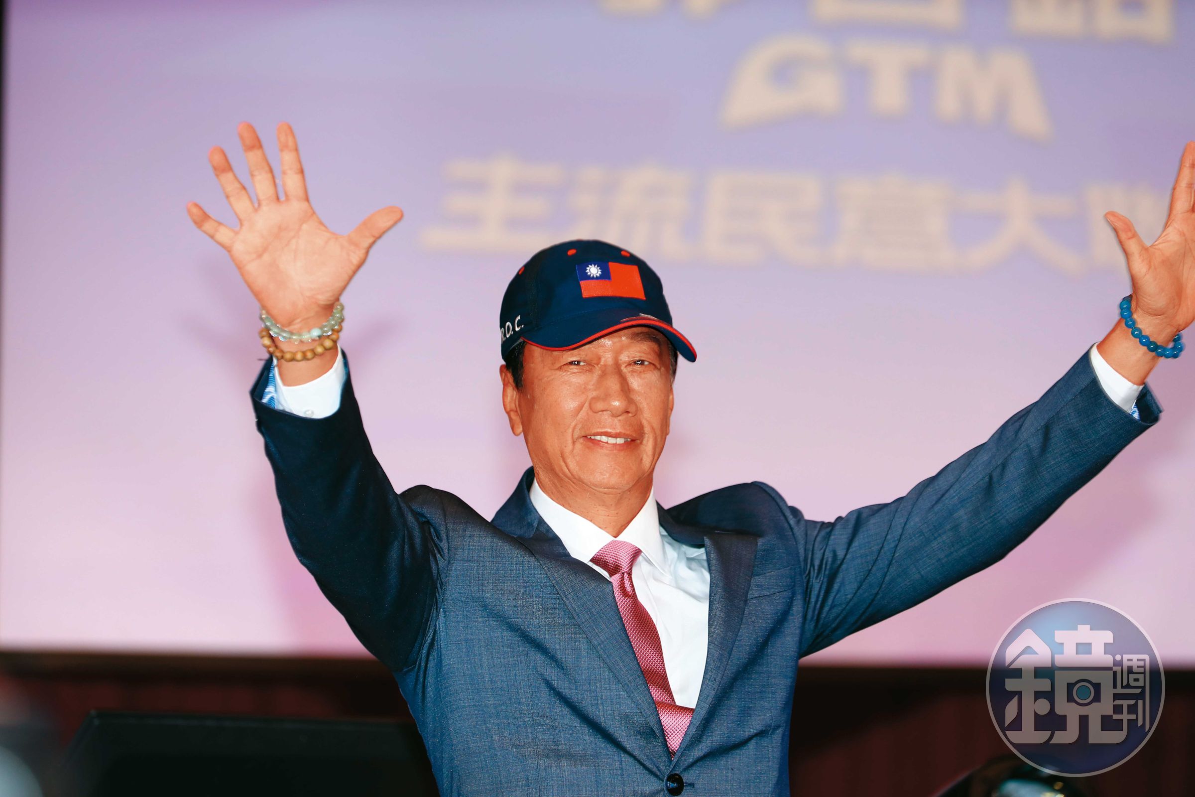 郭台銘雖宣布全面啟動獨立參選連署,但對於至關重要的副手人選卻不願多透露,笑稱之後再說。