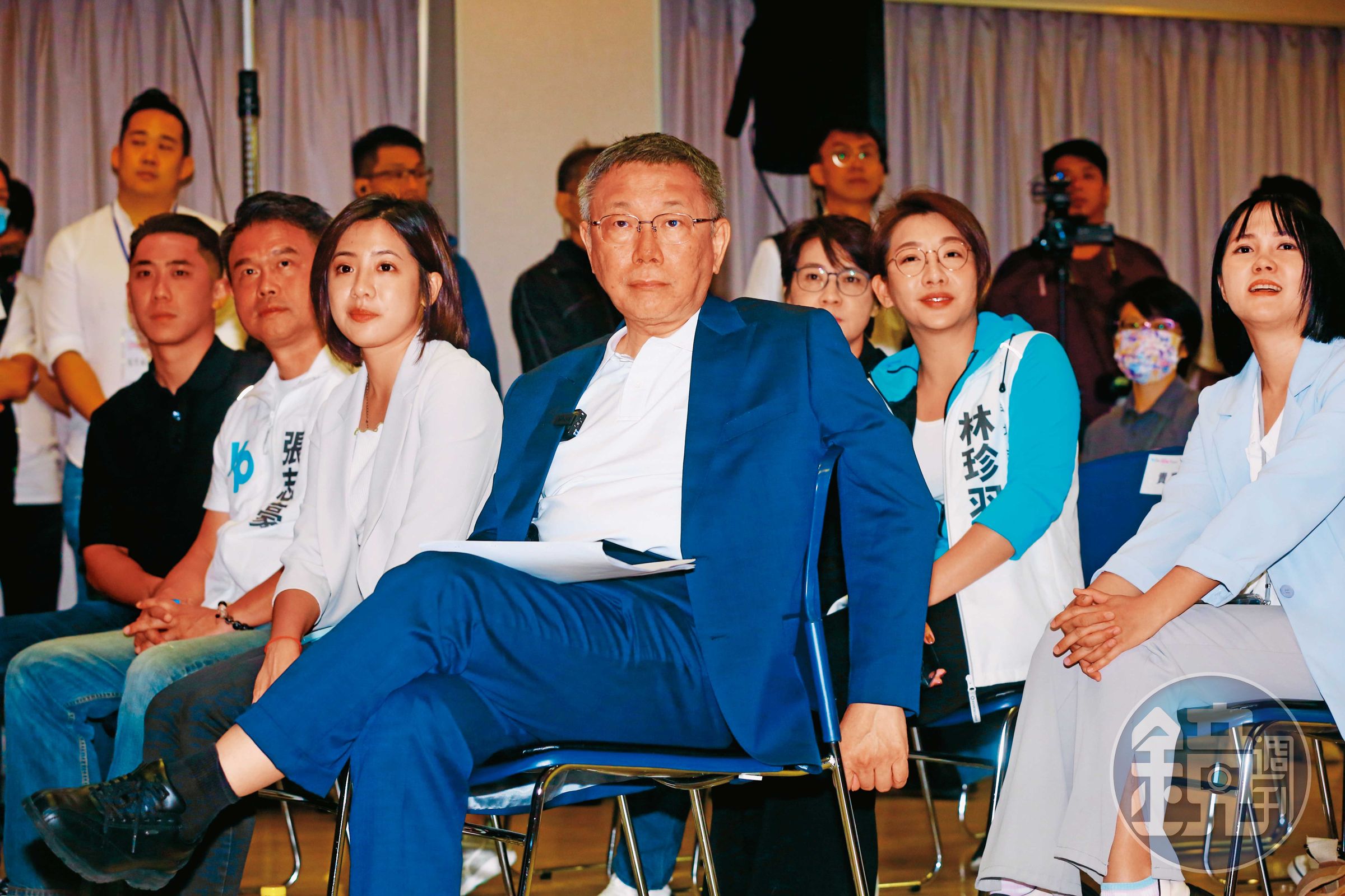面對郭台銘再次隔空喊話要整合,民眾黨回應展現自信,強調該黨總統參選人柯文哲(圖)是目前在野黨中最具實力者。