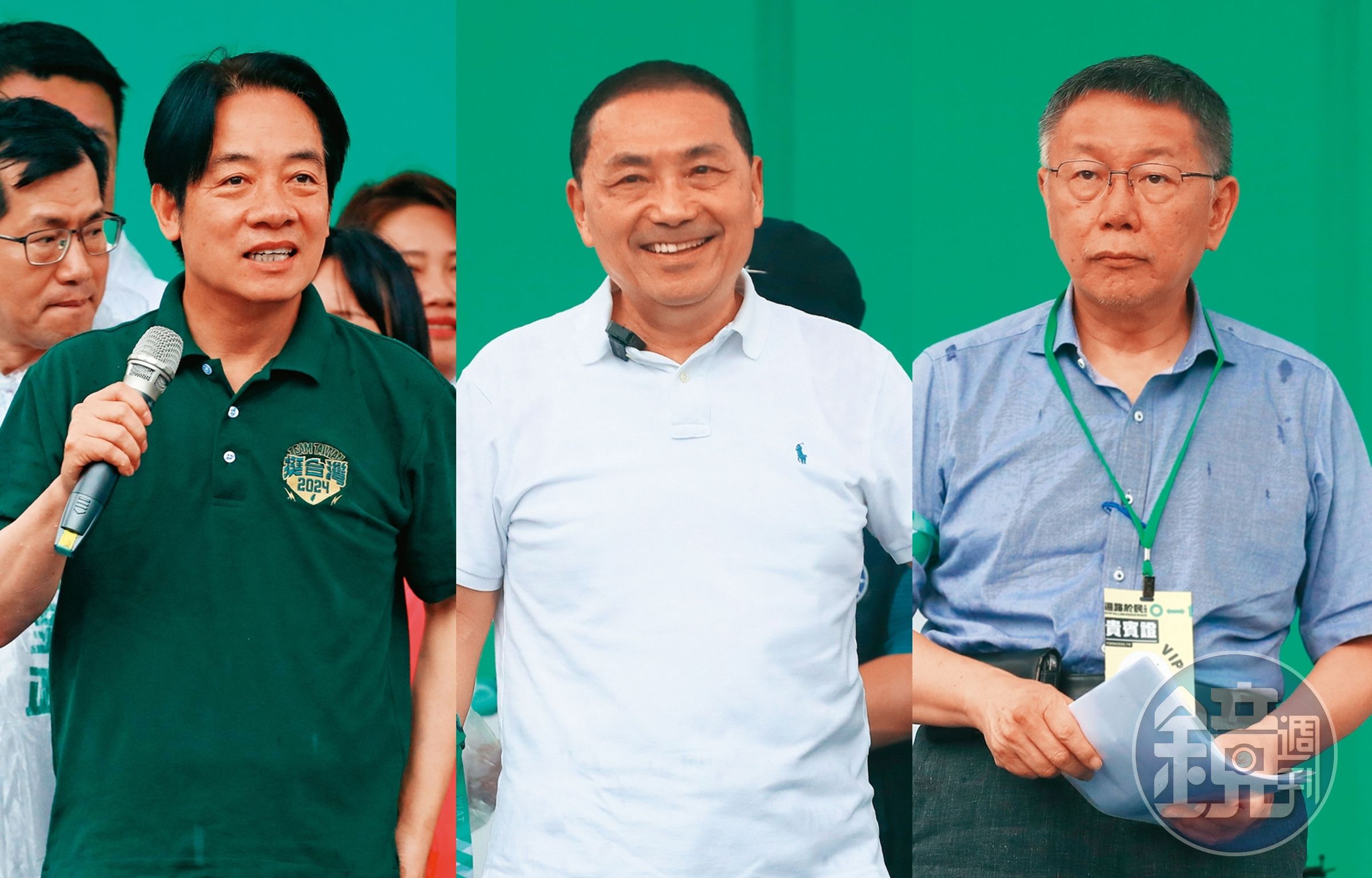 2024年總統大選,據美麗島的「7月國政民調」,未明確回答選民20.9%,選情隨時都有可能發生變化。(杭大鵬攝)