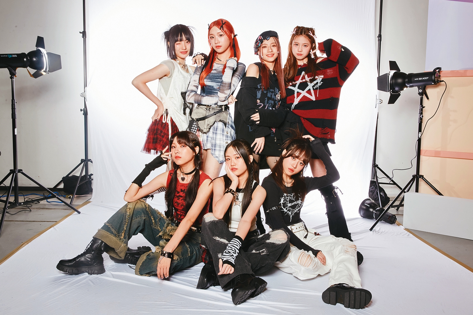 陳品瑄來自最近才成功解鎖登台的隱藏團「幽靈水晶」，團員中最小的才13歲。