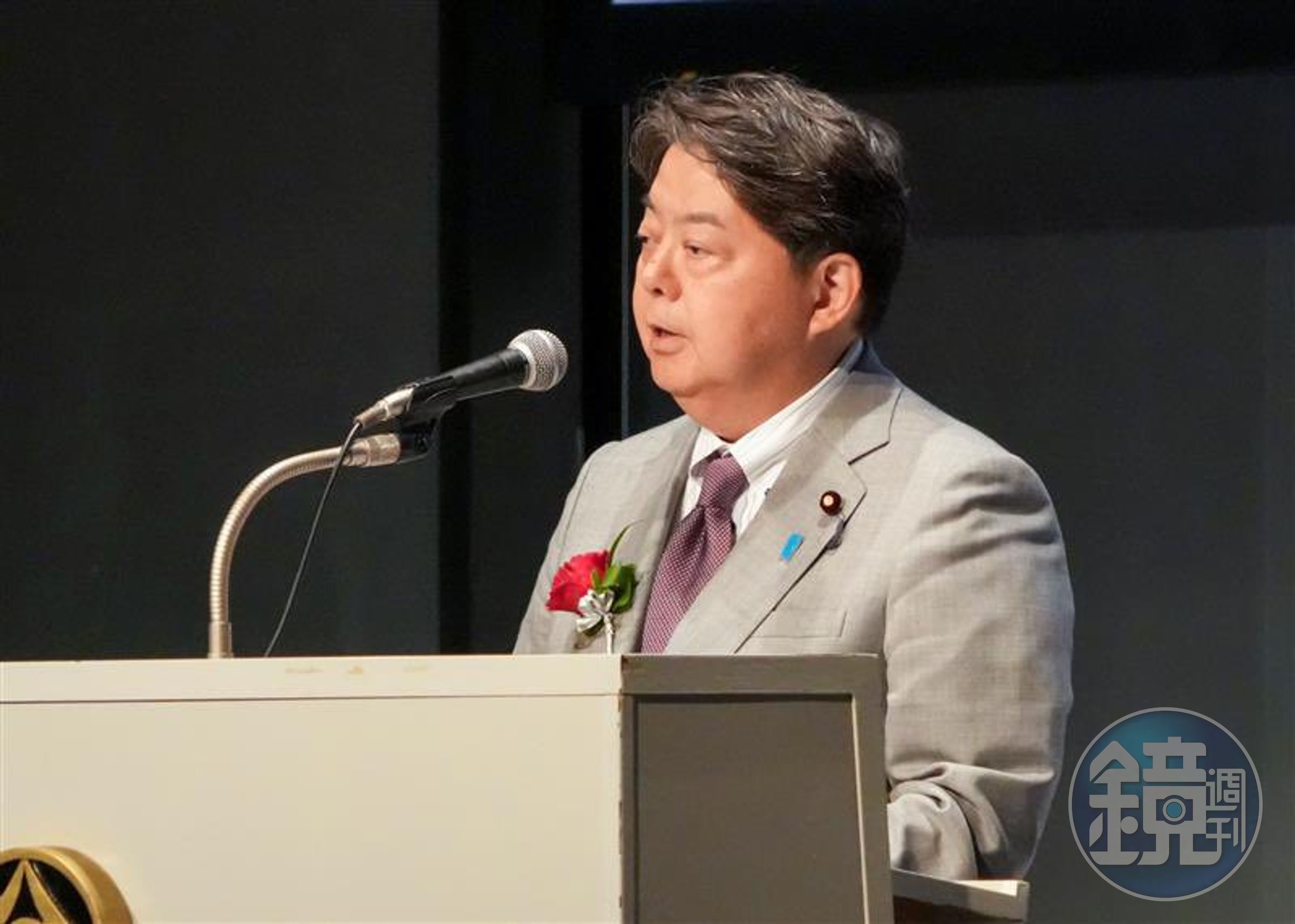 針對中國騷擾電話,林芳正表示,「強烈敦促中國採取負責任的行動」。(翻攝自推特@ticad_official)