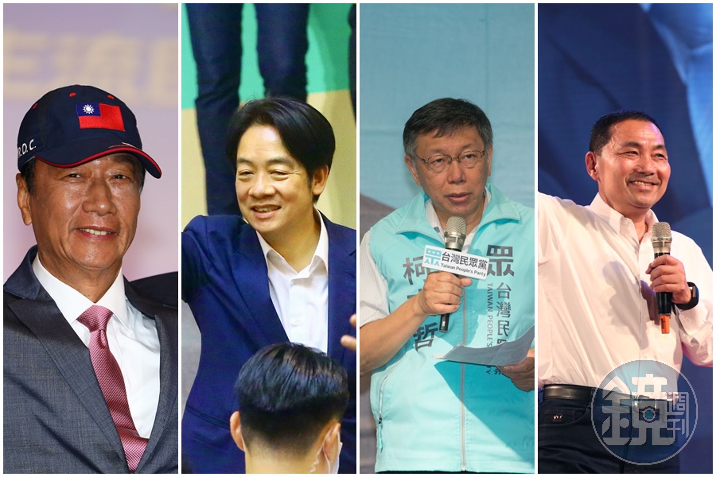 鴻海集團創辦人郭台銘甫於8月28日宣佈獨立參選，《鏡新聞》於8月27、28日二天委託大地民意研究公司進行問卷調查。（《鏡新聞》提供）
