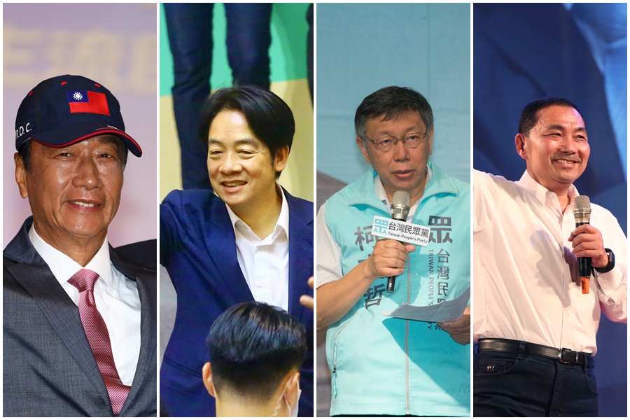 鴻海集團創辦人郭台銘甫於8月28日宣佈獨立參選，《鏡新聞》於8月27、28日二天委託大地民意研究公司進行問卷調查。（《鏡新聞》提供）