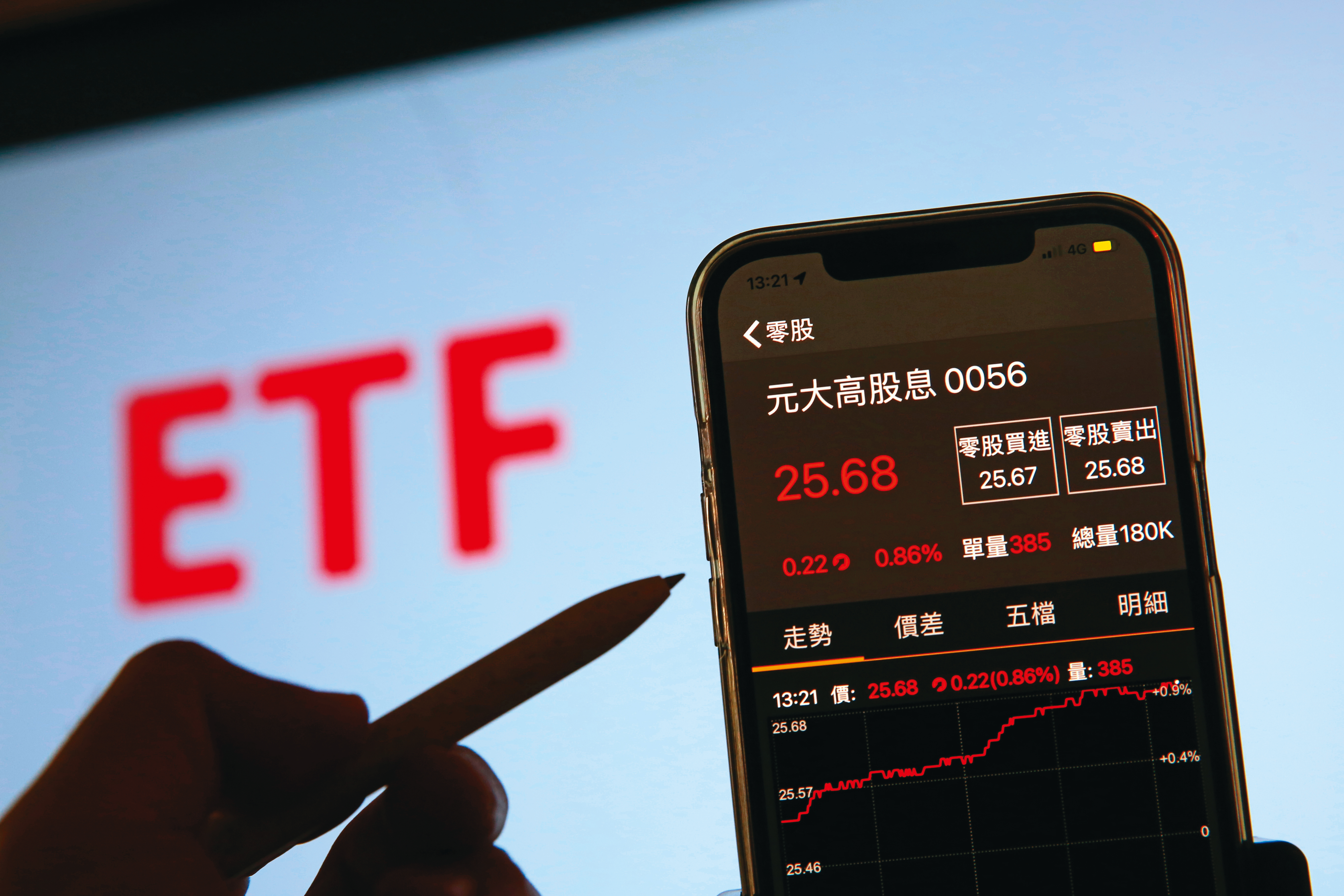 0056殖利率穩定,王仲麟樂當ETF包租公穩穩收息。