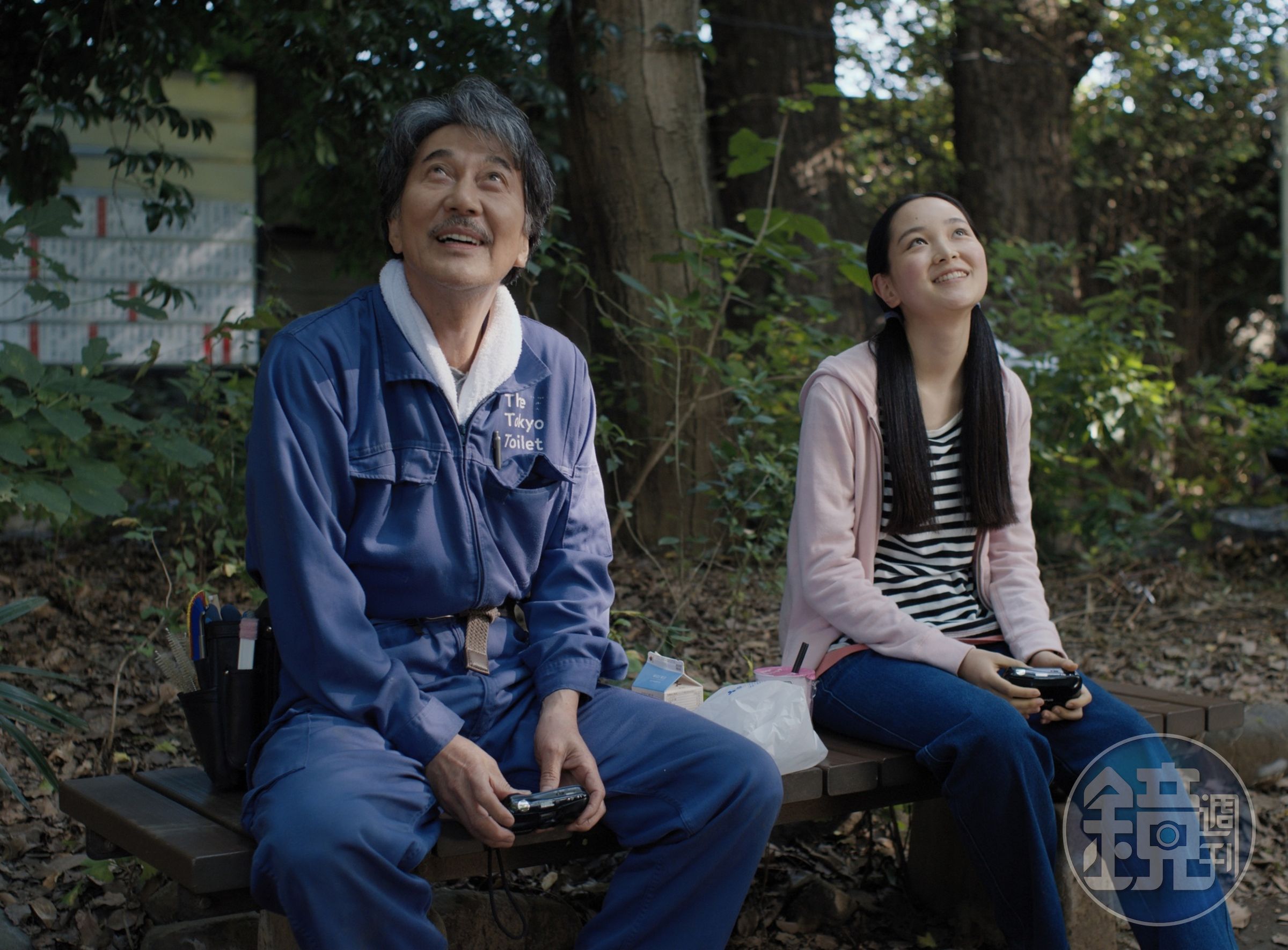 役所廣司(左)榮獲坎城影帝的電影《PERFECT DAYS》被選為今年東京國際影展的開幕片。(東京國際影展提供)