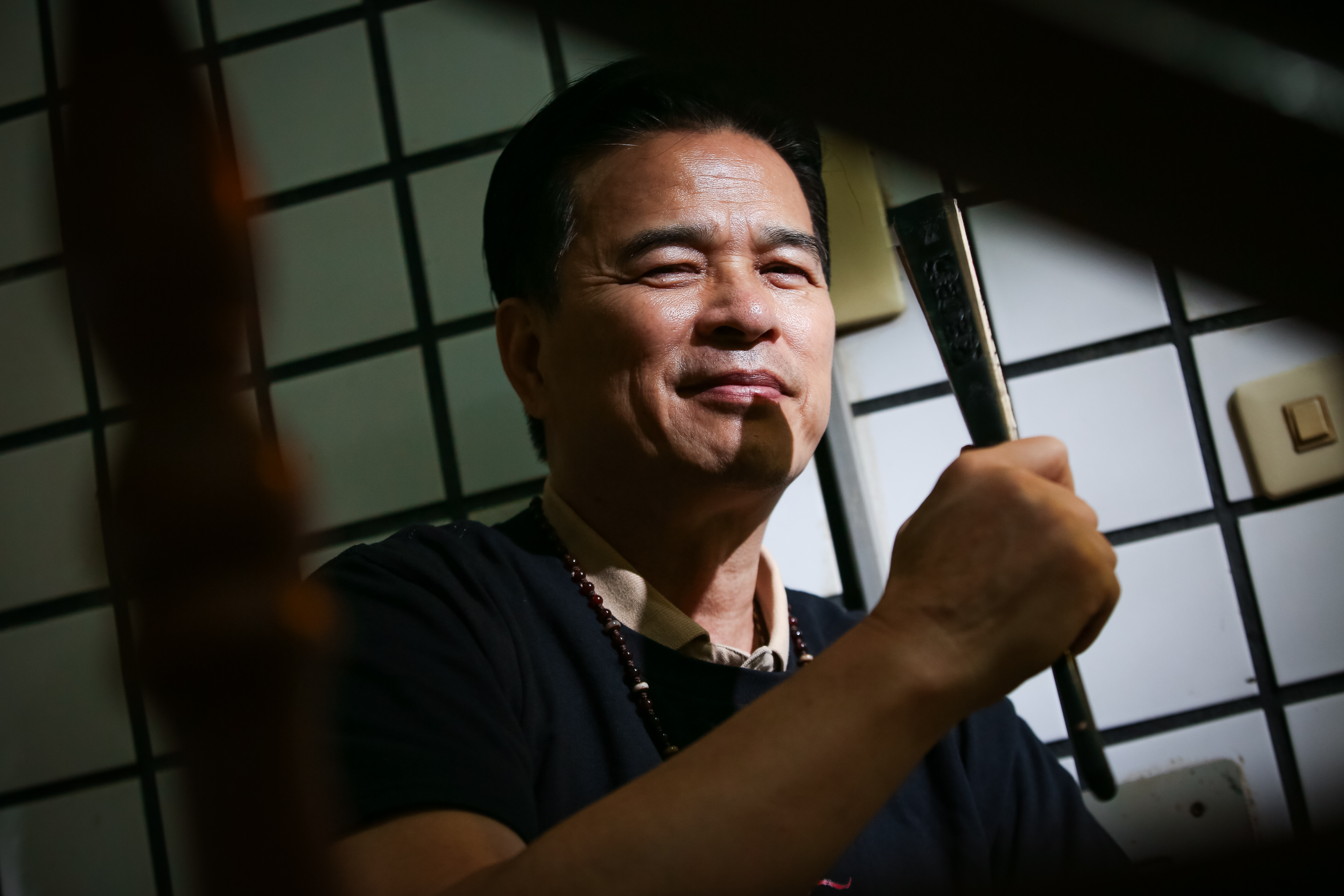 儘管李興文軍教片演多了充滿正氣，但他也需要向上天祈求能量，這幾年他虔誠修行，常念大悲咒。