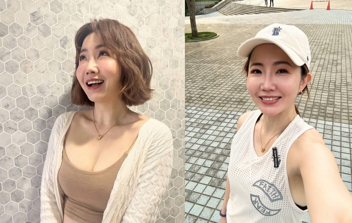 謝忻9月將赴歐跑馬拉松及工作，近期也開直播訴說自己處理工作的心情。（翻攝自謝忻臉書）