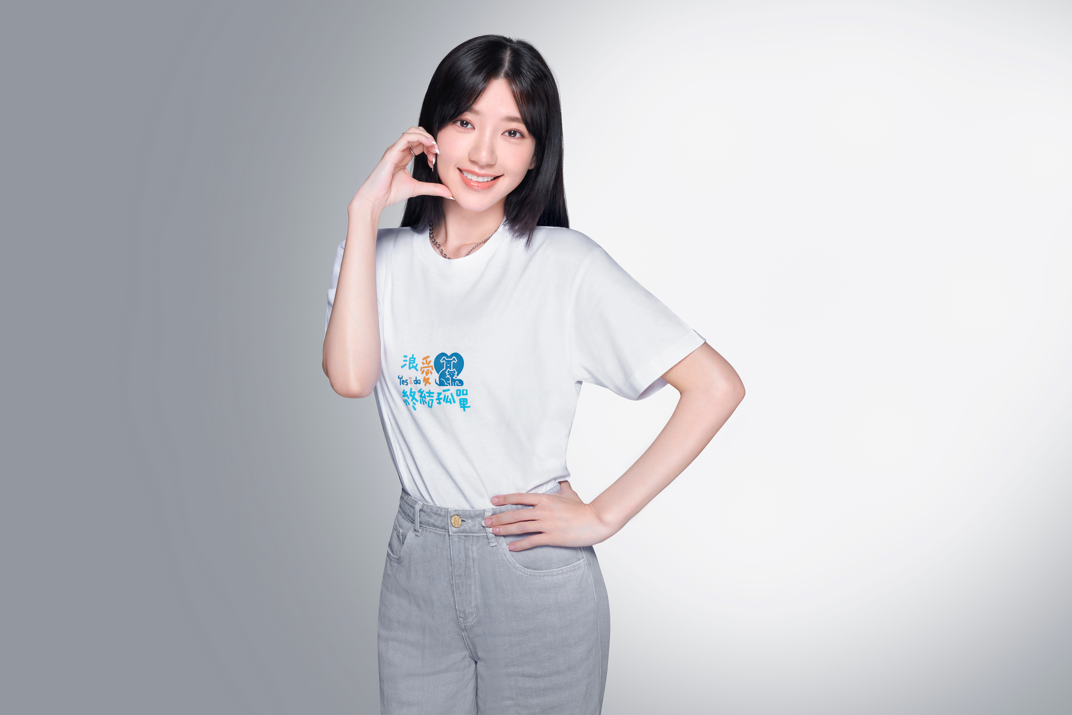 郭雪芙的毛孩也是領養。（快電商CHECK2CHECK提供）