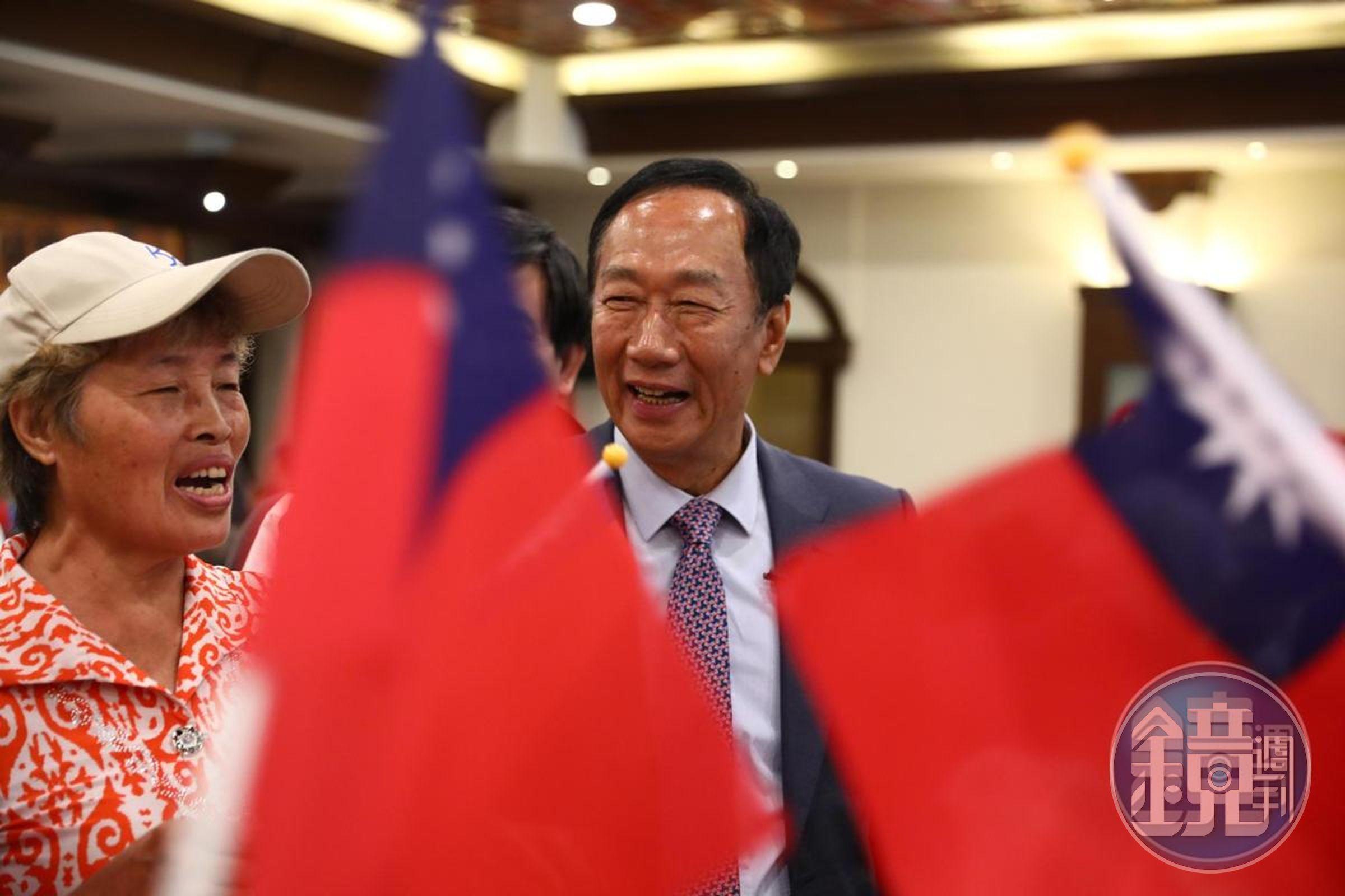 郭台銘(圖)在臉書上呼籲陸委會開放陸客來台,不忘狠酸賴清德「只想當習近平同飯人,忘記了初衷」。(本刊資料照)