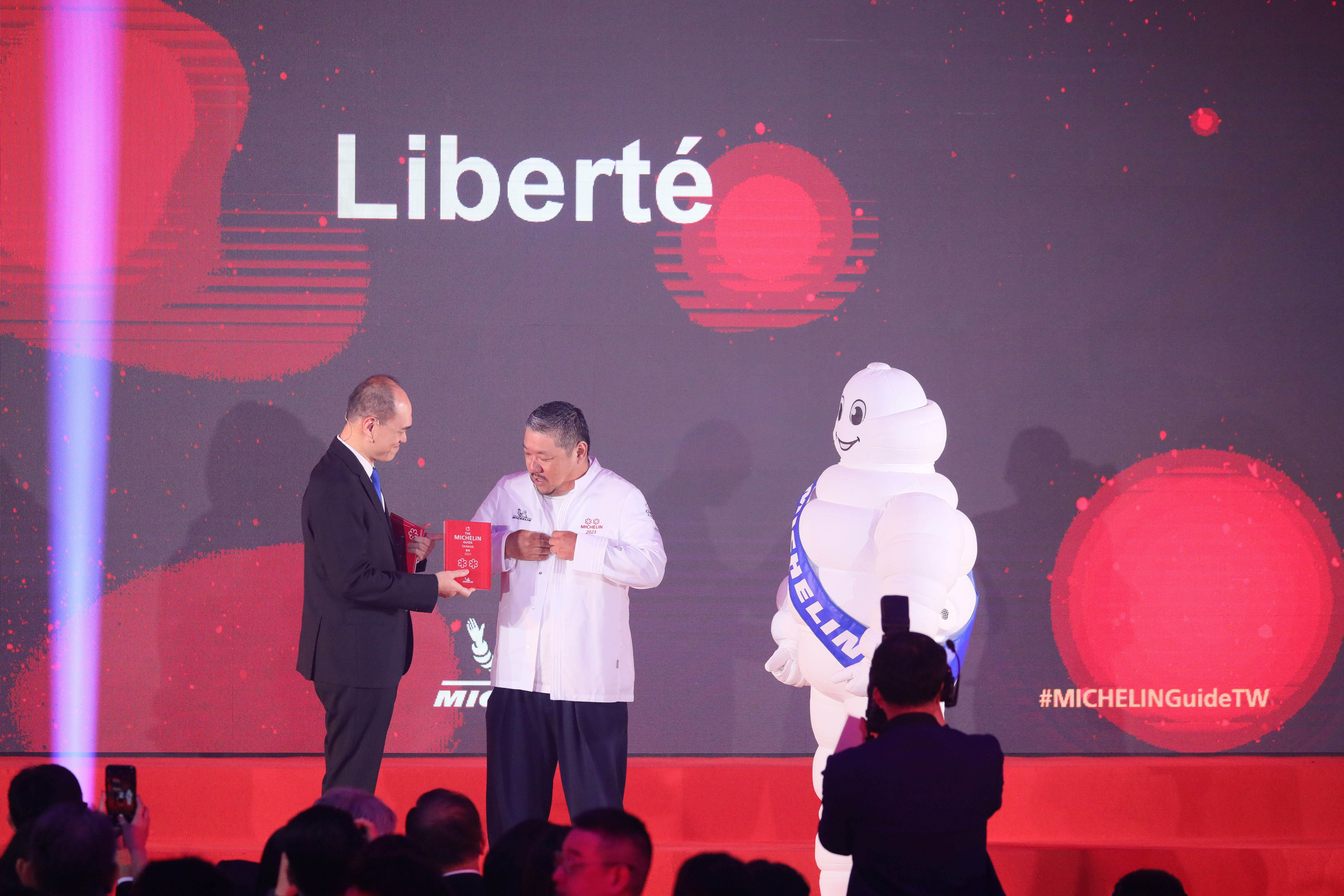 高雄也有二星餐廳了!創作菜色無框架的法式餐廳「Liberté」今年受到「加星」肯定。
