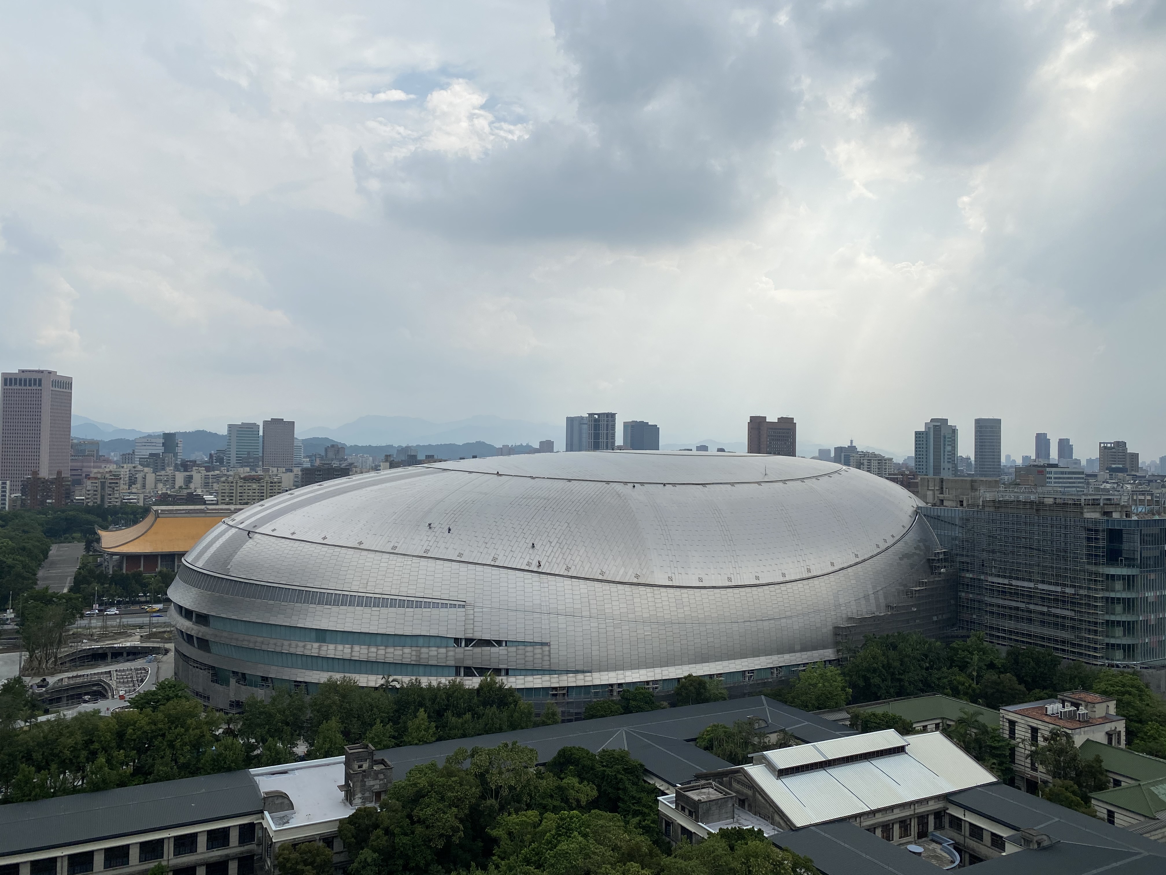 大巨蛋進入最後階段，力拚年底舉辦亞錦賽。