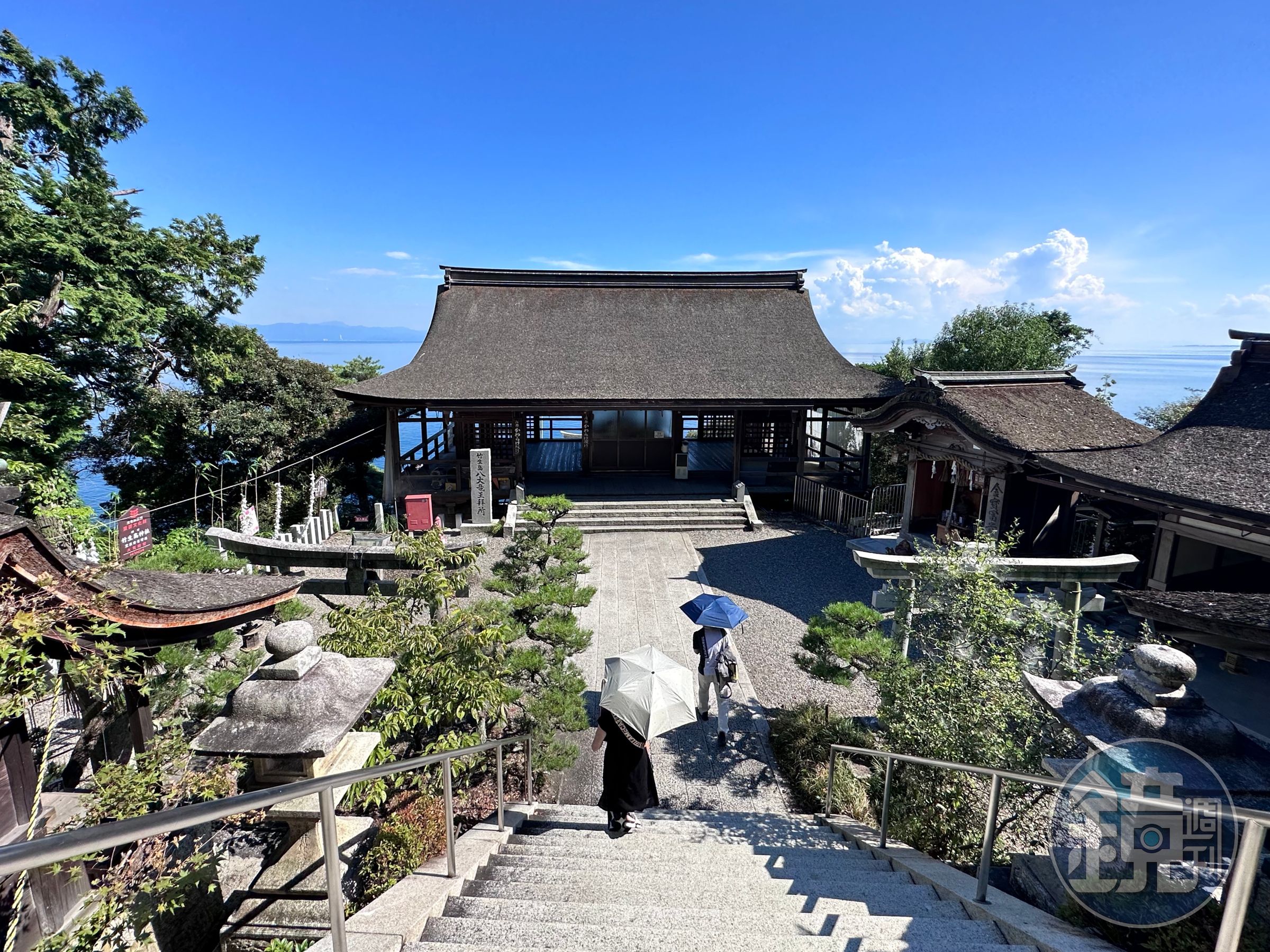都久夫須麻神社建於西元420年,已有千年歷史。