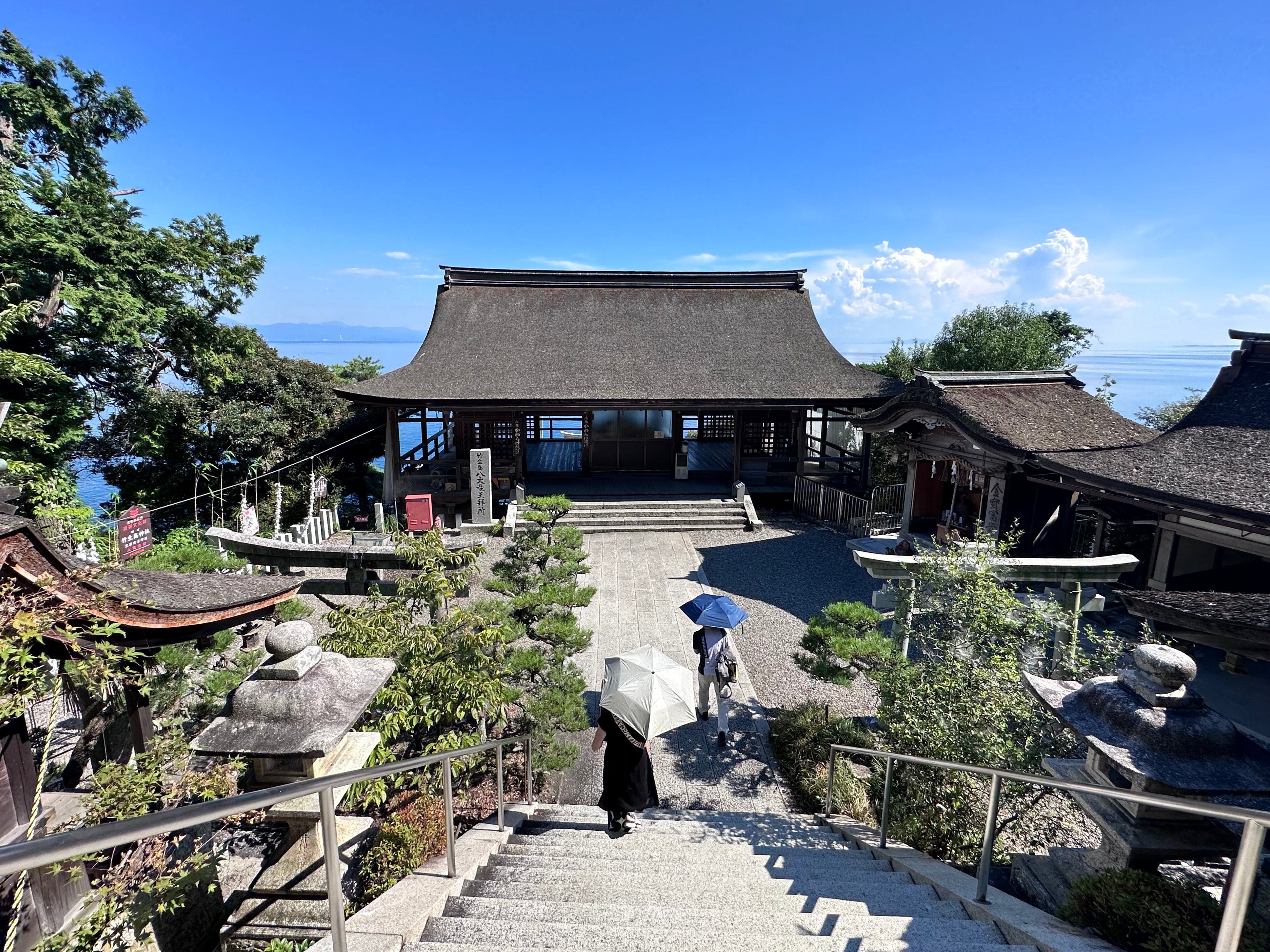 都久夫須麻神社建於西元420年，已有千年歷史。