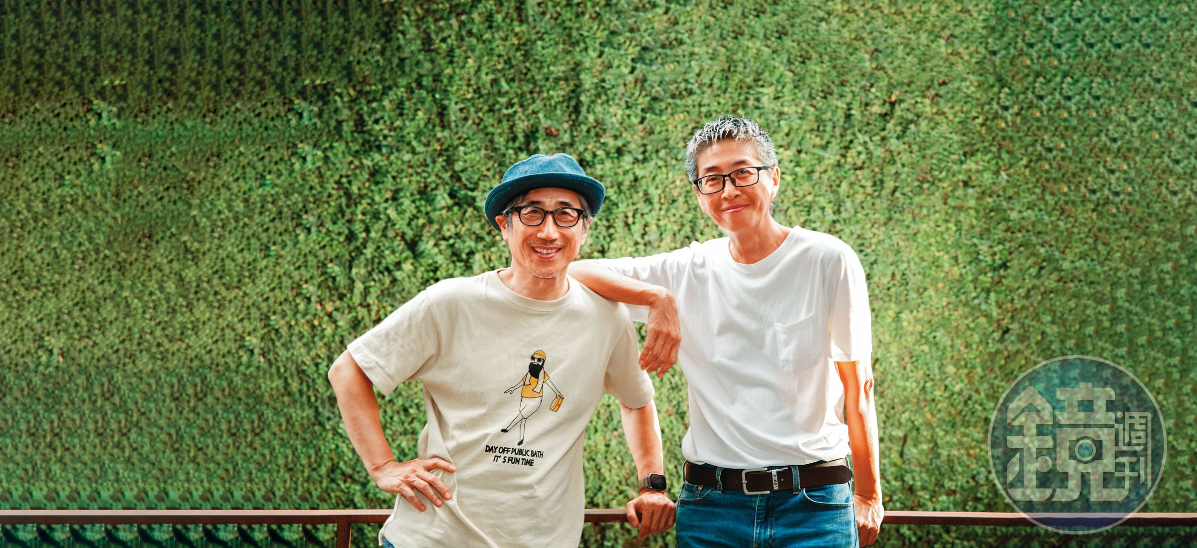 導演王耿瑜（右）與監製林于竝（左）皆是蘭陵出身，各自在不同領域發光發熱。