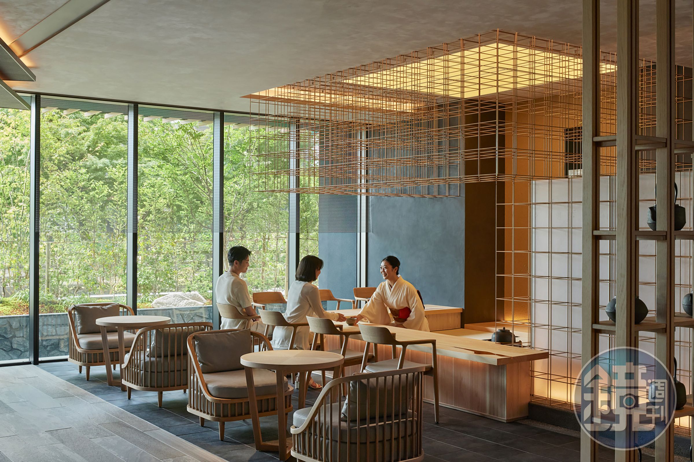 來到「Tea Salon」能品飲到許多獲得最優秀大賞的日本茶。(都喜國際Dusit International提供)