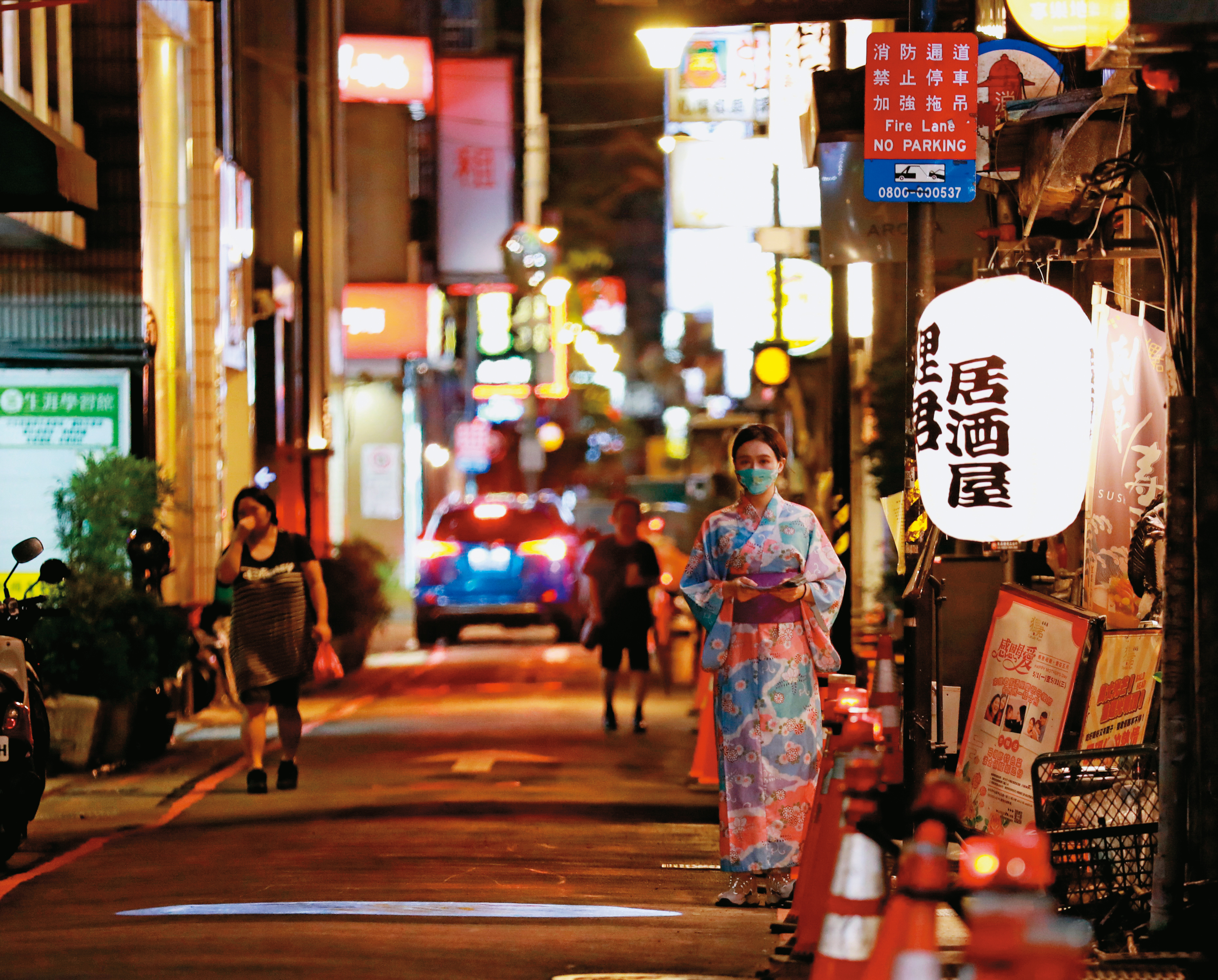 北市條通地區原為日本官員宿舍所在地，包括餐廳、酒店至今仍充滿日式風情。