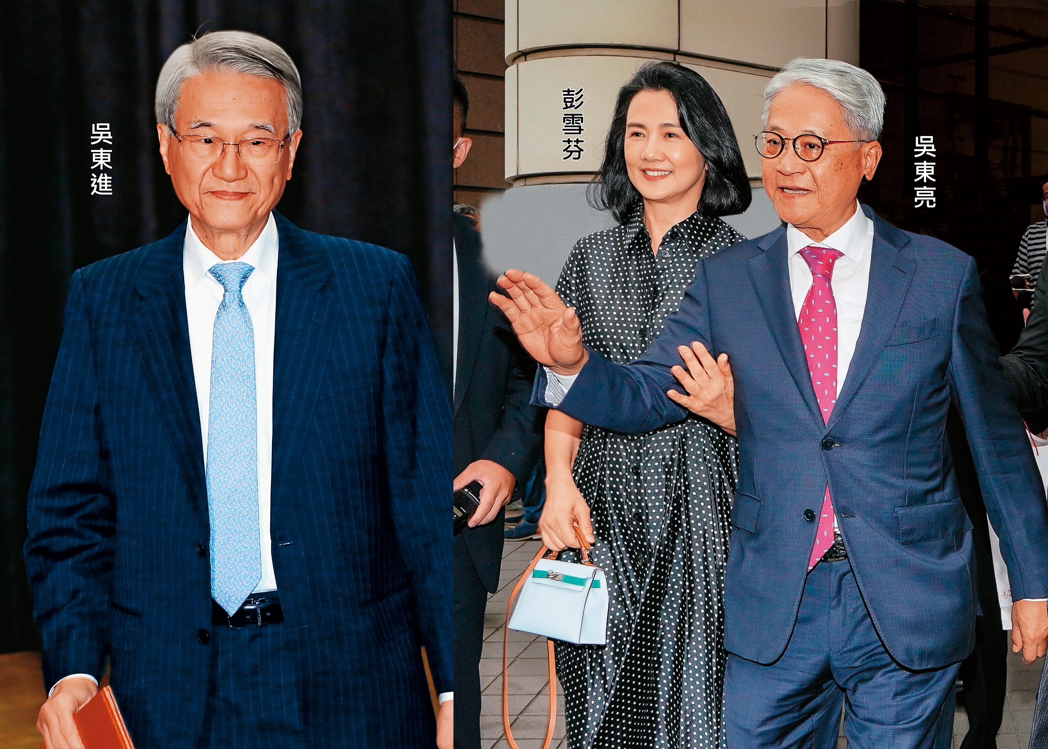 吳東進對弟媳彭雪芬提告，真正關鍵是搏翻盤新光金經營權。